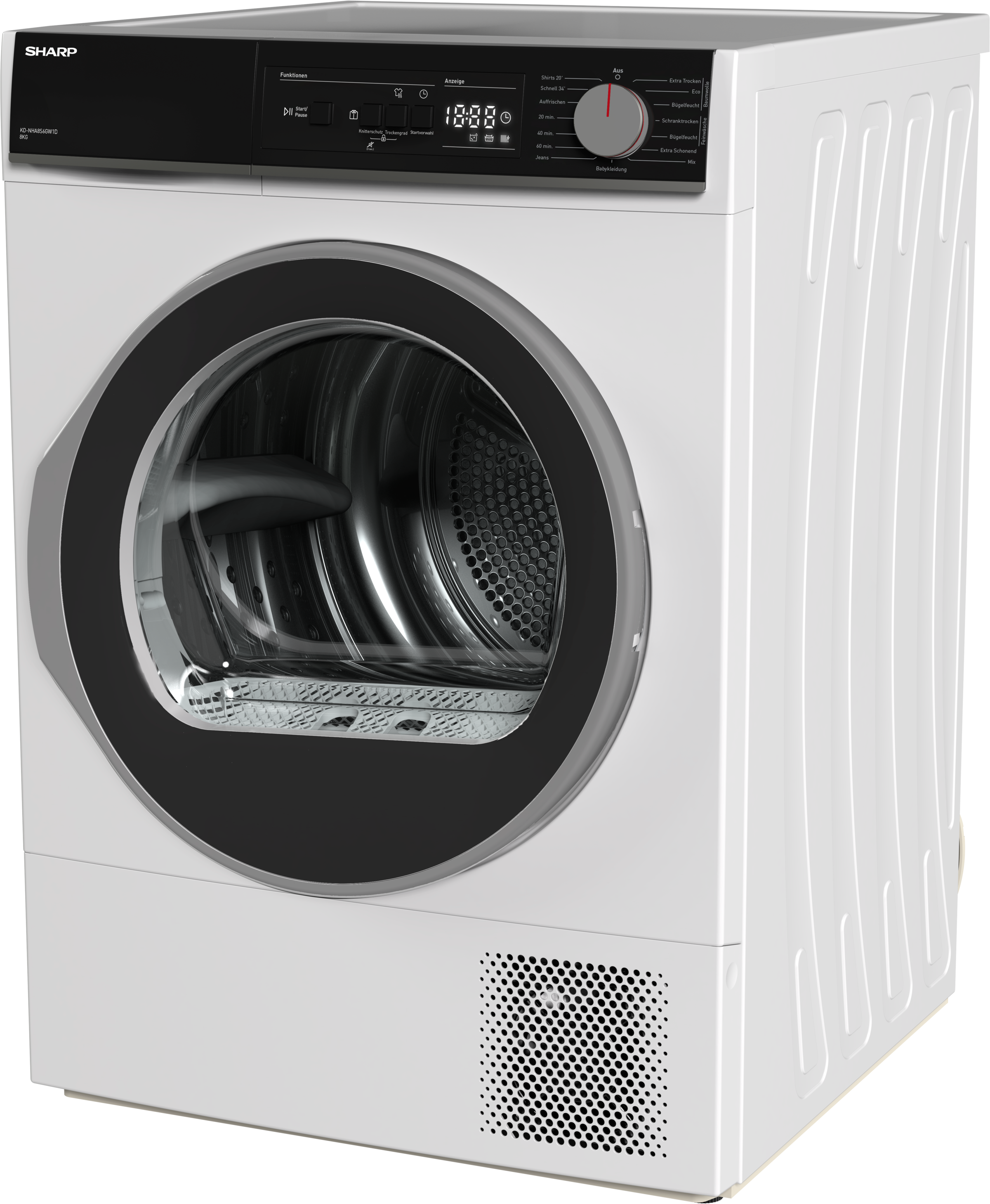 Sharp Wärmepumpentrockner »KD-NHA8S6GW1D-DE«
