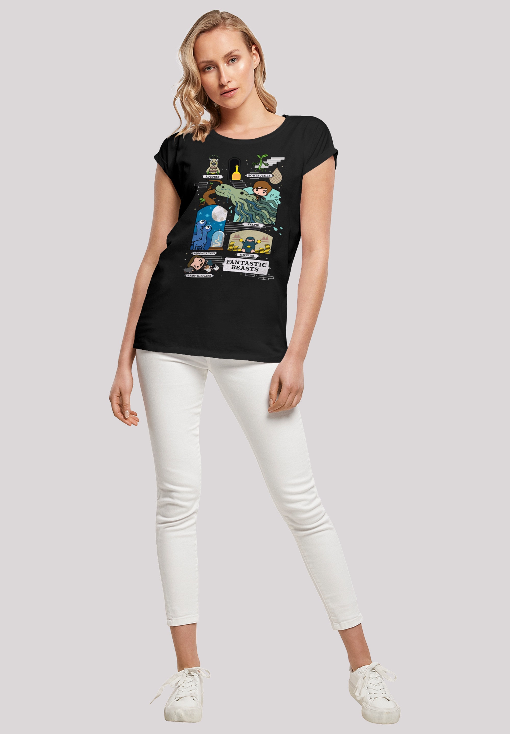 F4NT4STIC T-Shirt »Phantastische Tierwesen Chibi Newt«, Print für bestellen  | BAUR