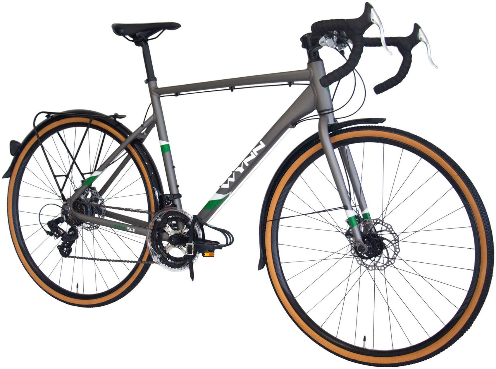 WYNN Gravelbike »GRL5.1« 14 Gang Shimano Tourney Schaltwerk Kettenschaltung