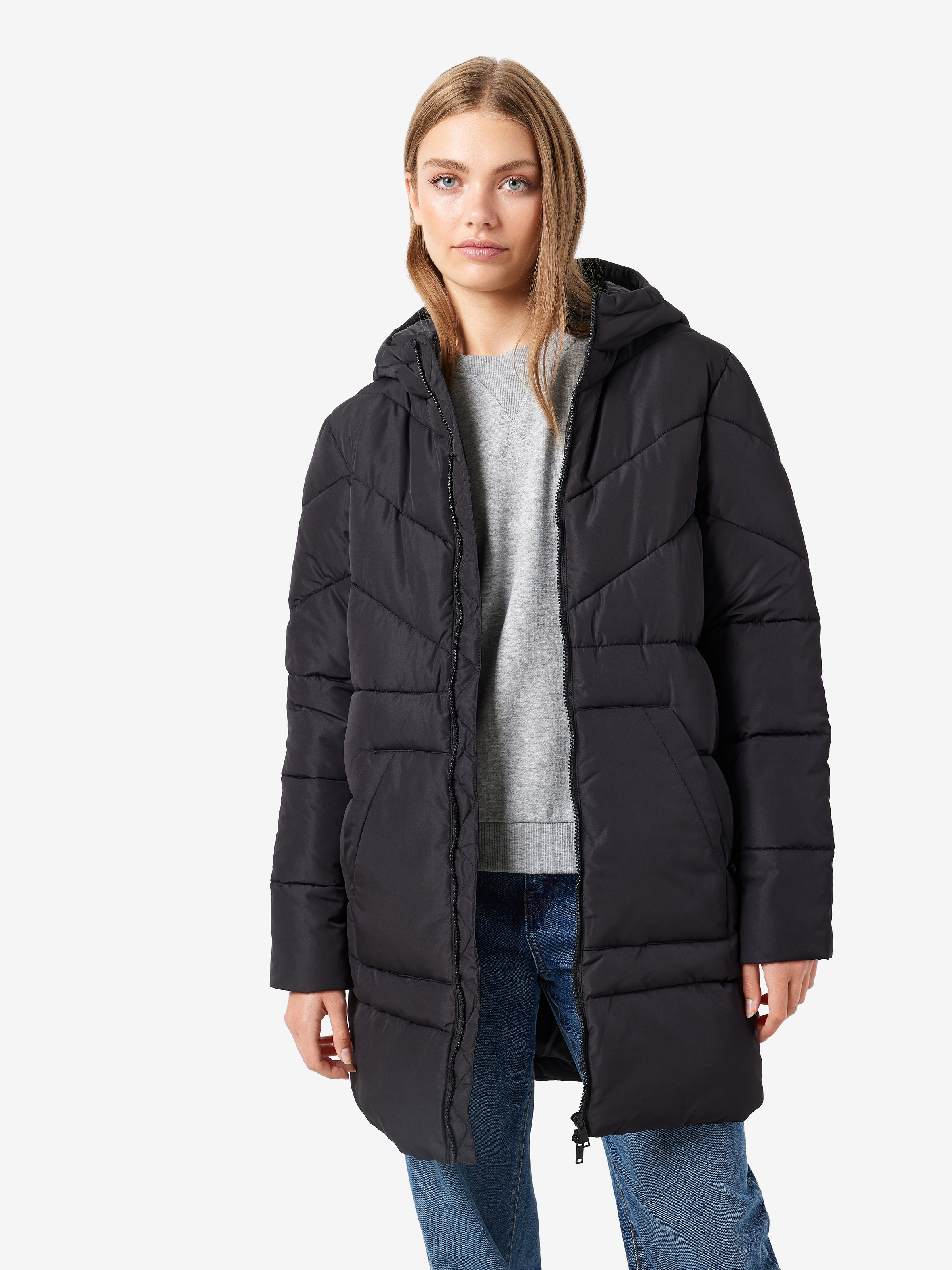 Noisy may Steppmantel "NMDALCON L/S LONG JACKET NOOS FWD" günstig online kaufen