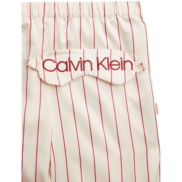 Calvin Klein Pyjama »L/S PANT SET«, (Set, 3 Stück), im Set Pyjama &  Schlafmaske kaufen | BAUR