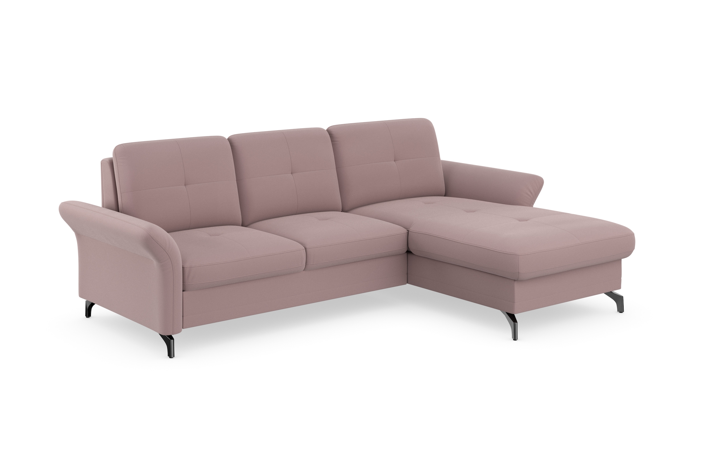 Places of Style Ecksofa "Calando L-Form", wahlweise mit Bettfunktion, Bettk günstig online kaufen