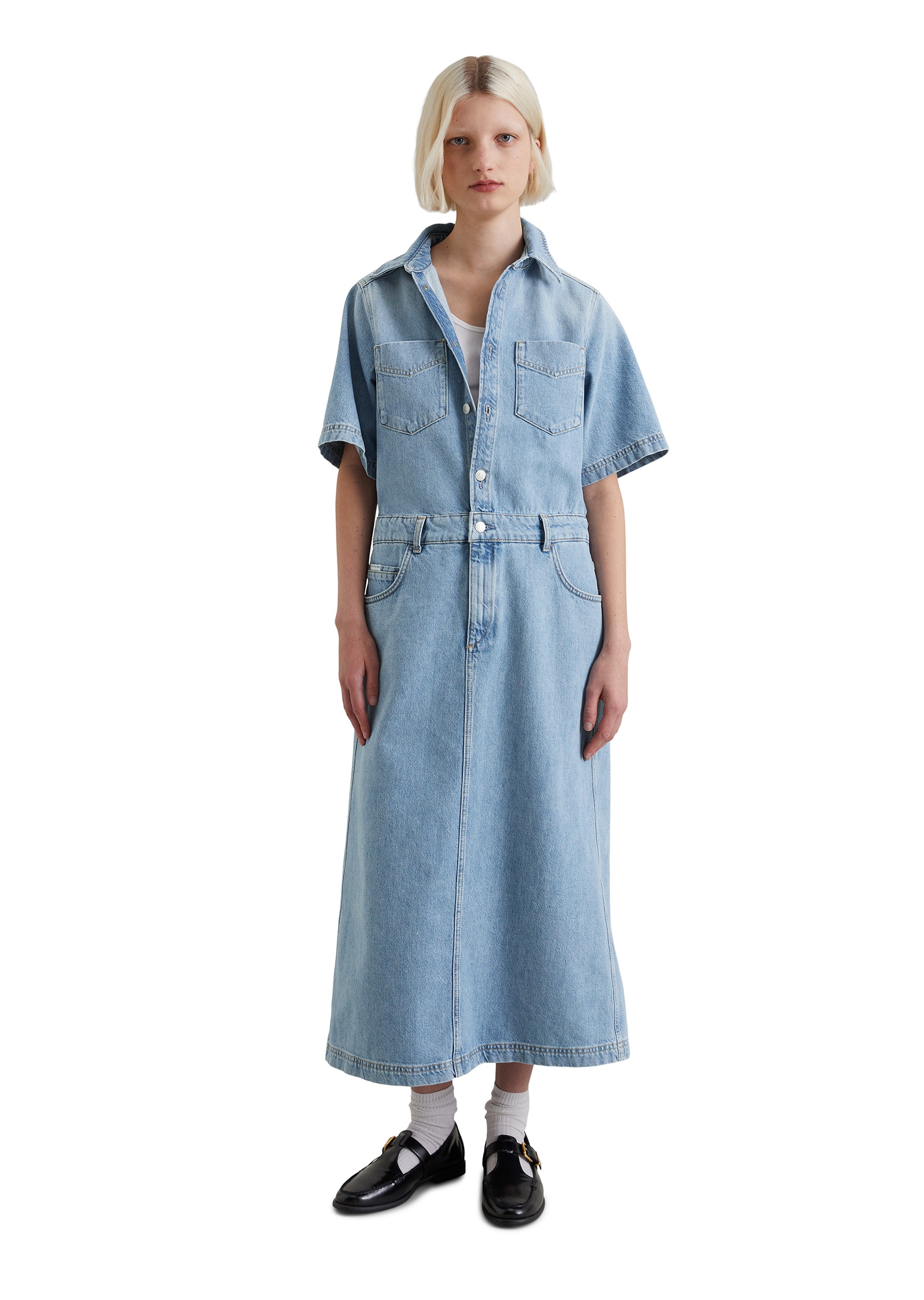 Marc O'Polo DENIM Jeanskleid »aus Organic Cotton«