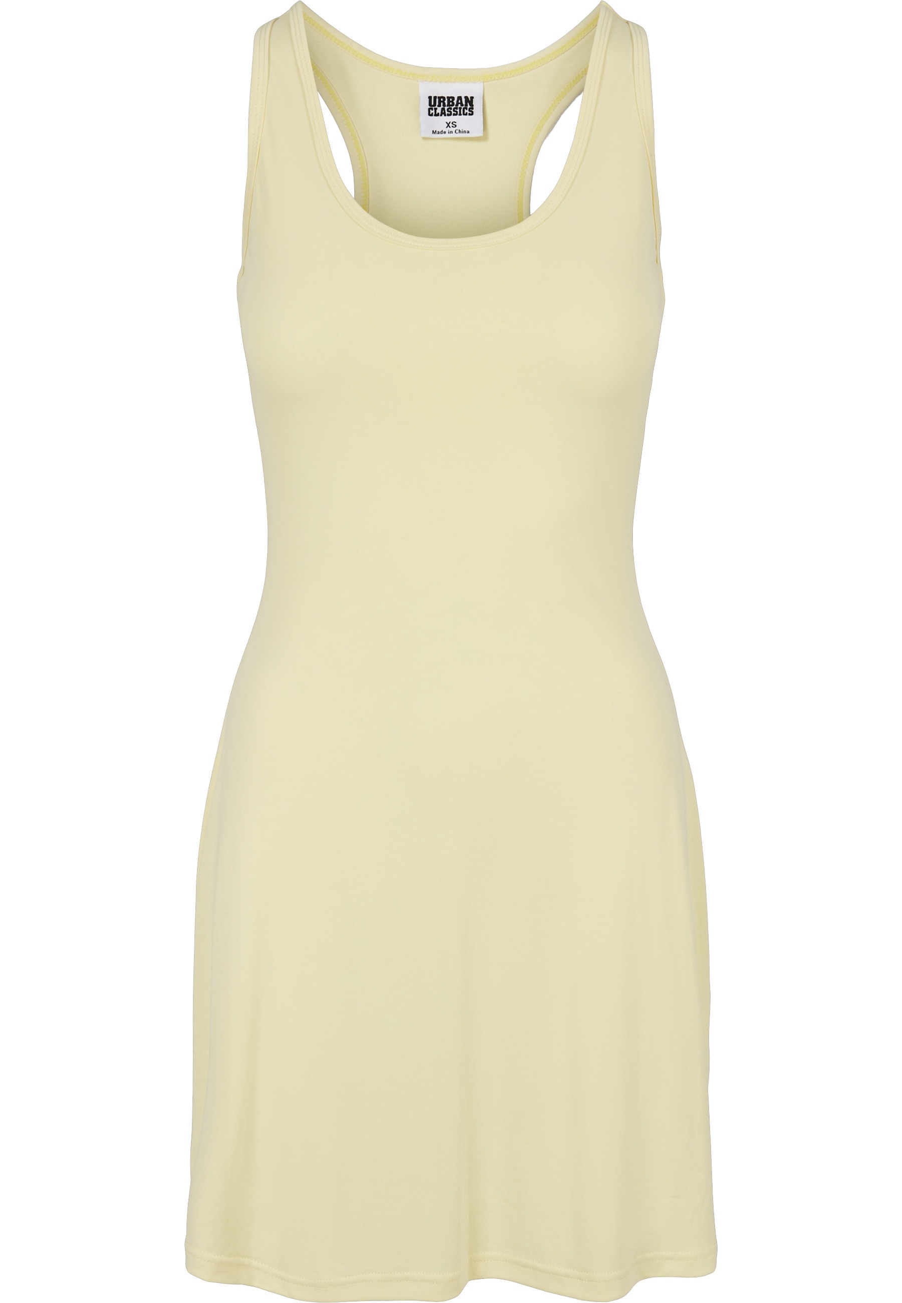 URBAN CLASSICS A-Linien-Kleid "Urban Classics Damen Ladies Modal Short Racer Back Dress" 1 Stk. tlg.