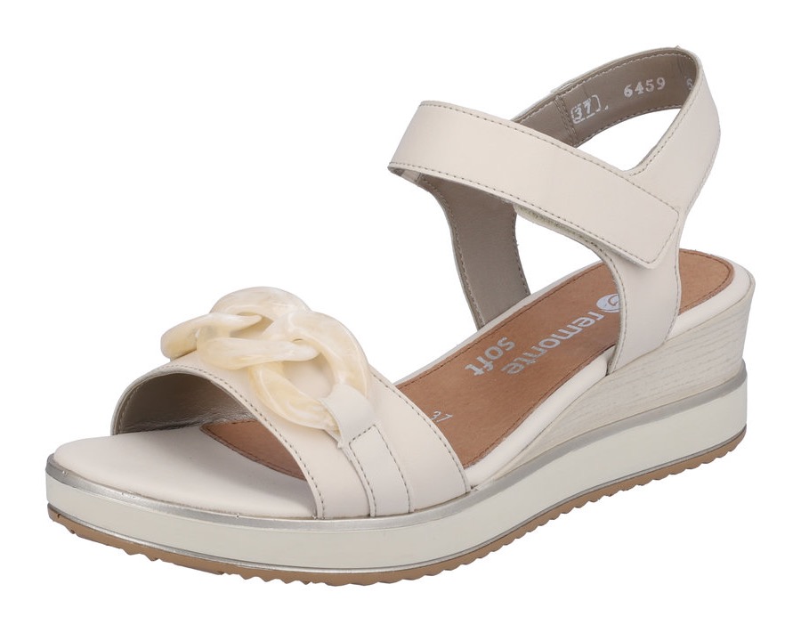 Keilsandalette, mit Schmuckelement