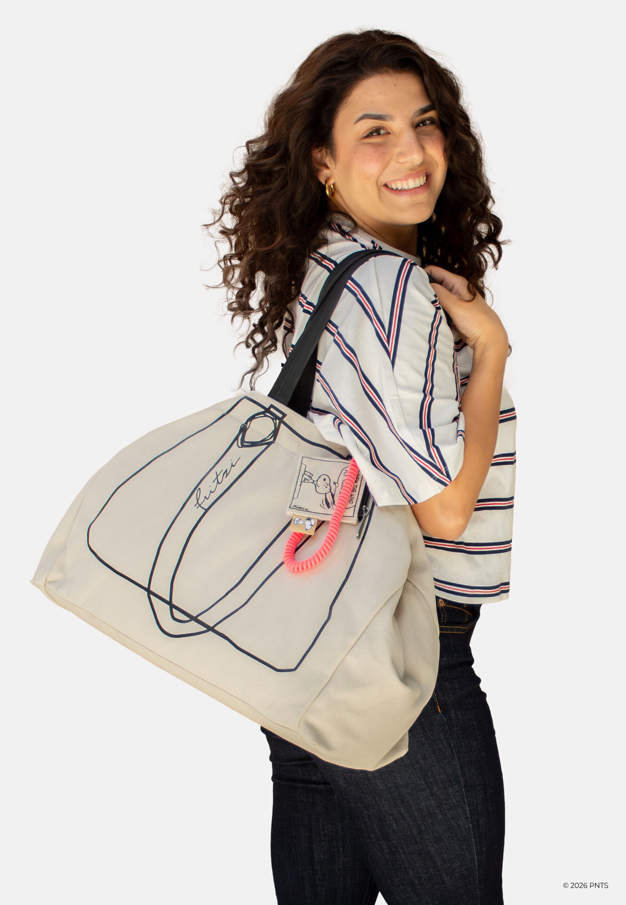 Fritzi aus Preußen Shopper »PeanutsTM x fritzi Izzy Easy Sketched« mit Peanuts-Motiv