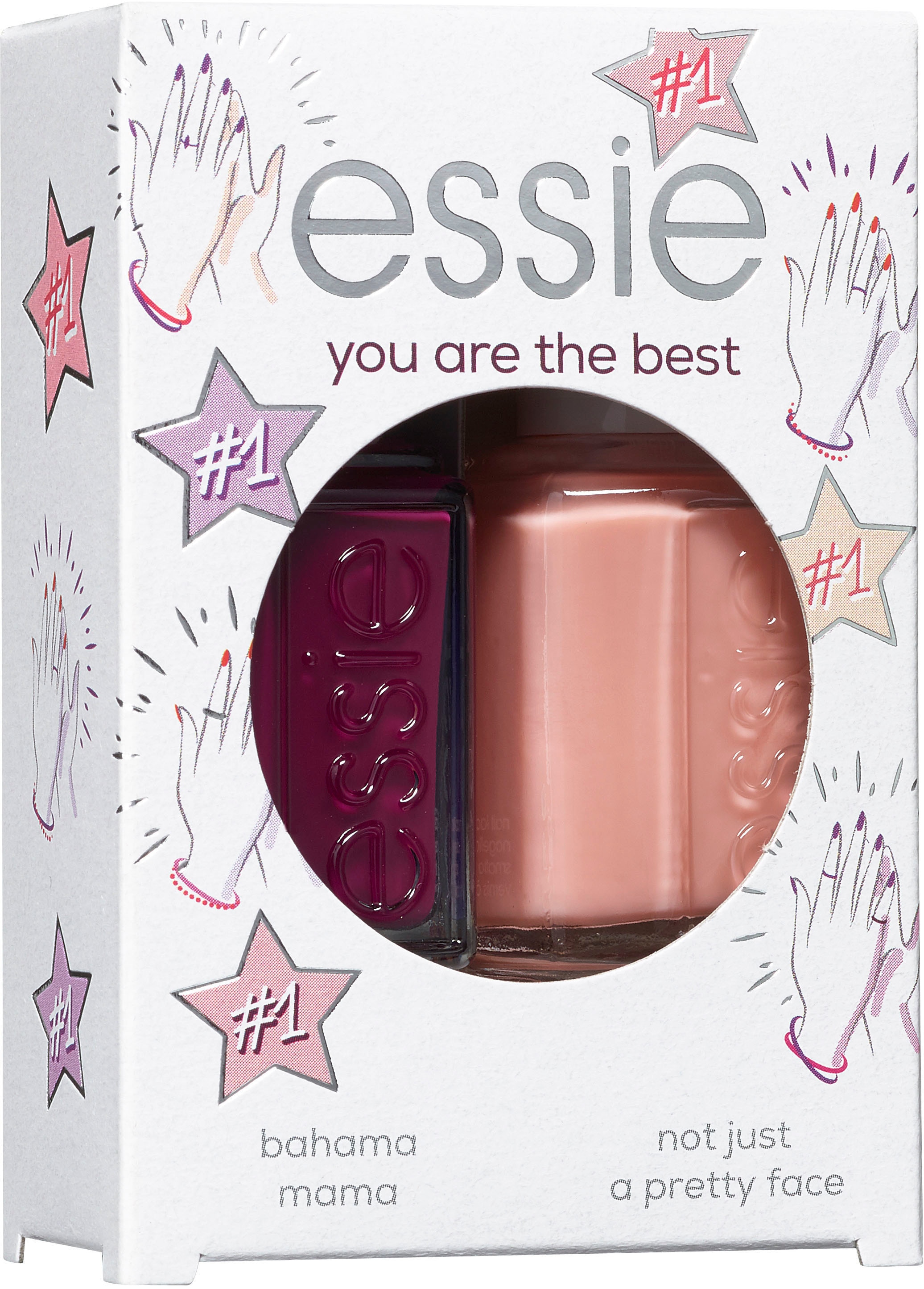 Nagellack-Set »you're the best«, (2 tlg.), mit natürlichen Inhaltsstoffen