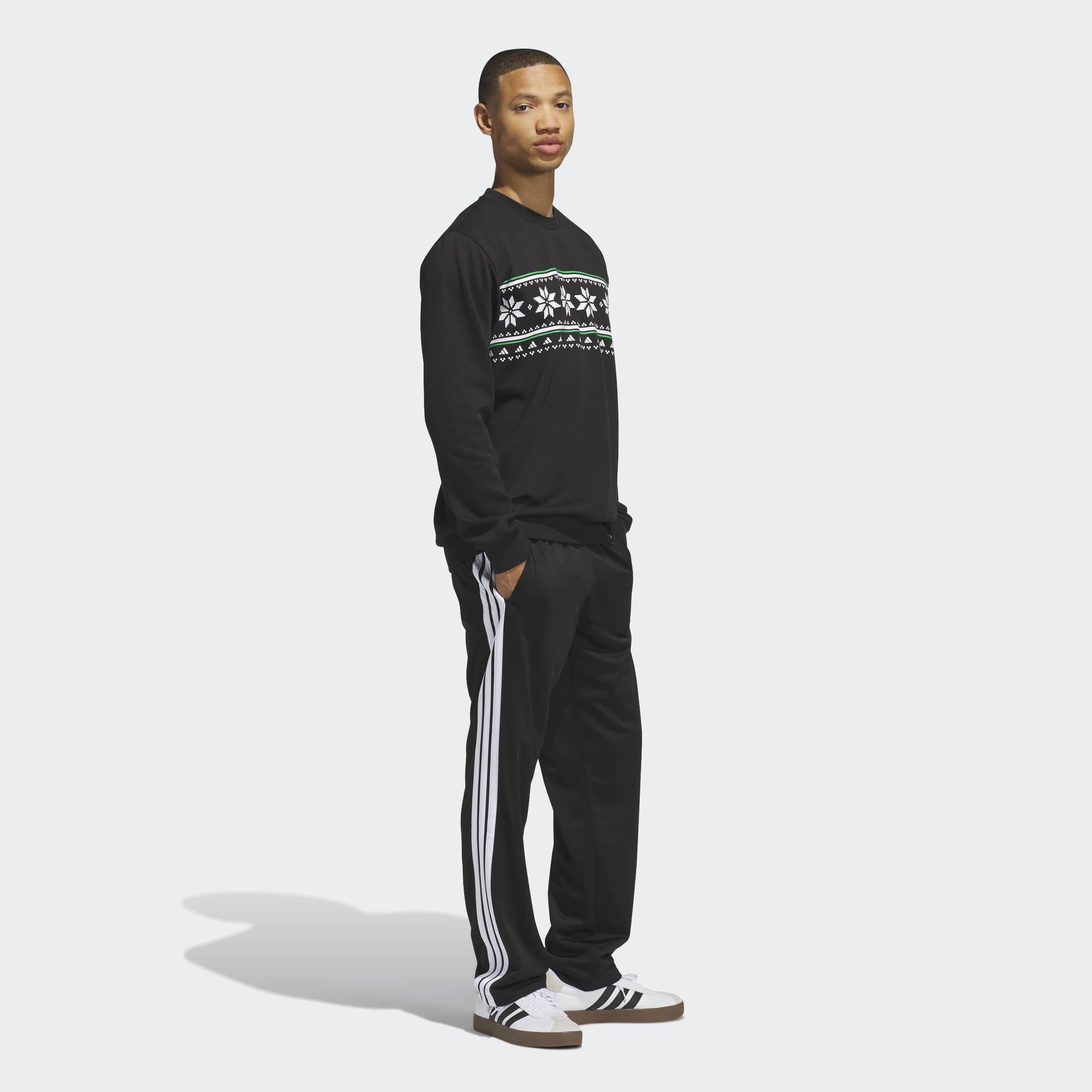adidas Sportswear Sweatshirt »HOLIDAY, GRAFIK, RUNDHALSAUSSCHNITT«

