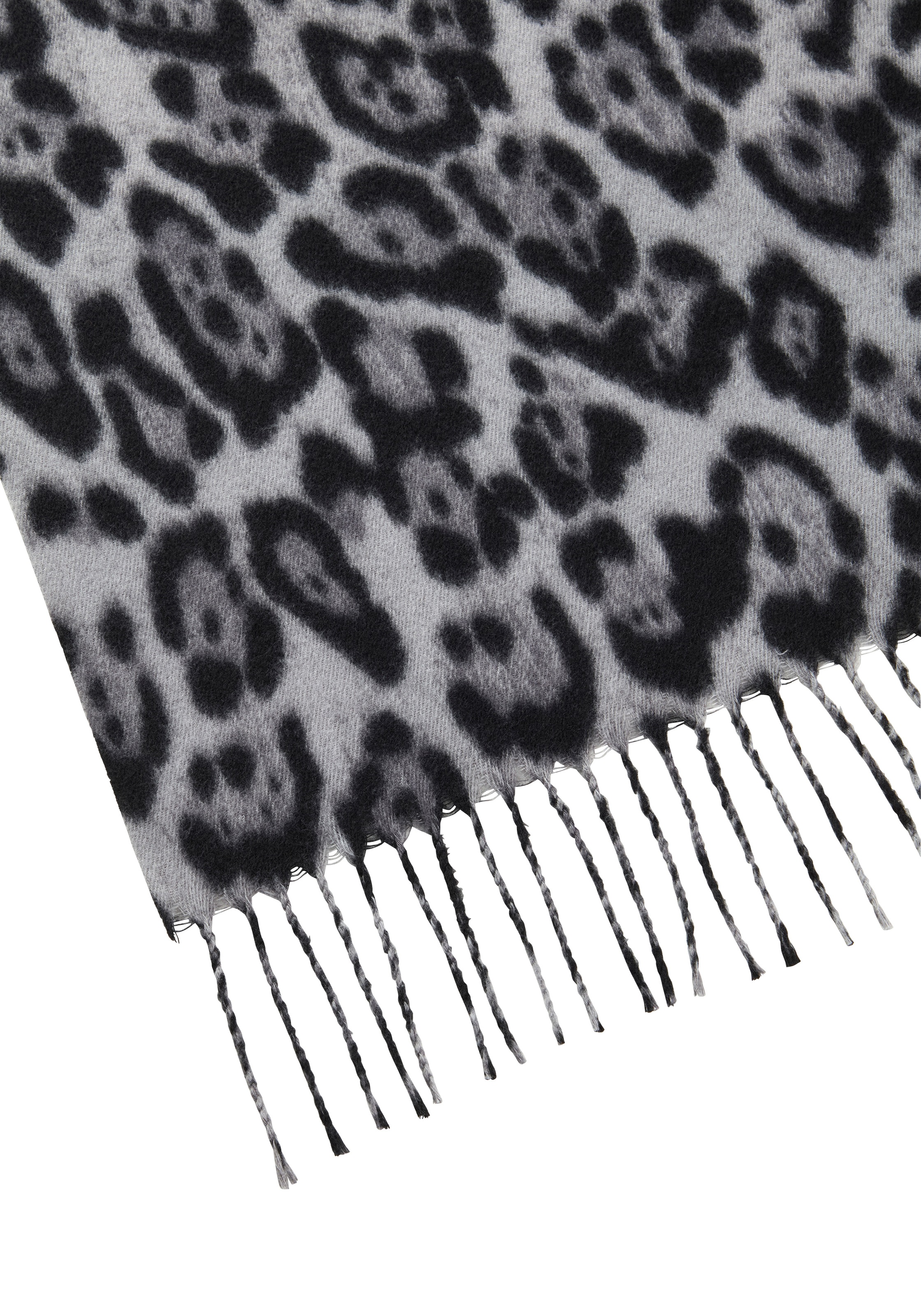 Laura Scott Modeschal, im trendigen Leopard-Design mit Fransen - NEW günstig online kaufen