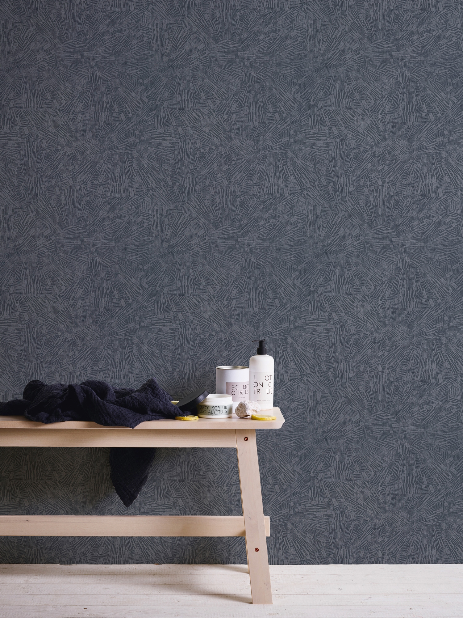 living walls Vliestapete »Titanium« Motiv | abstrakt | gemustert leicht strukturiert Moderne Tapete 3D Effekt Tapeten Wohnzimmer Schlafzimmer Küche modern
