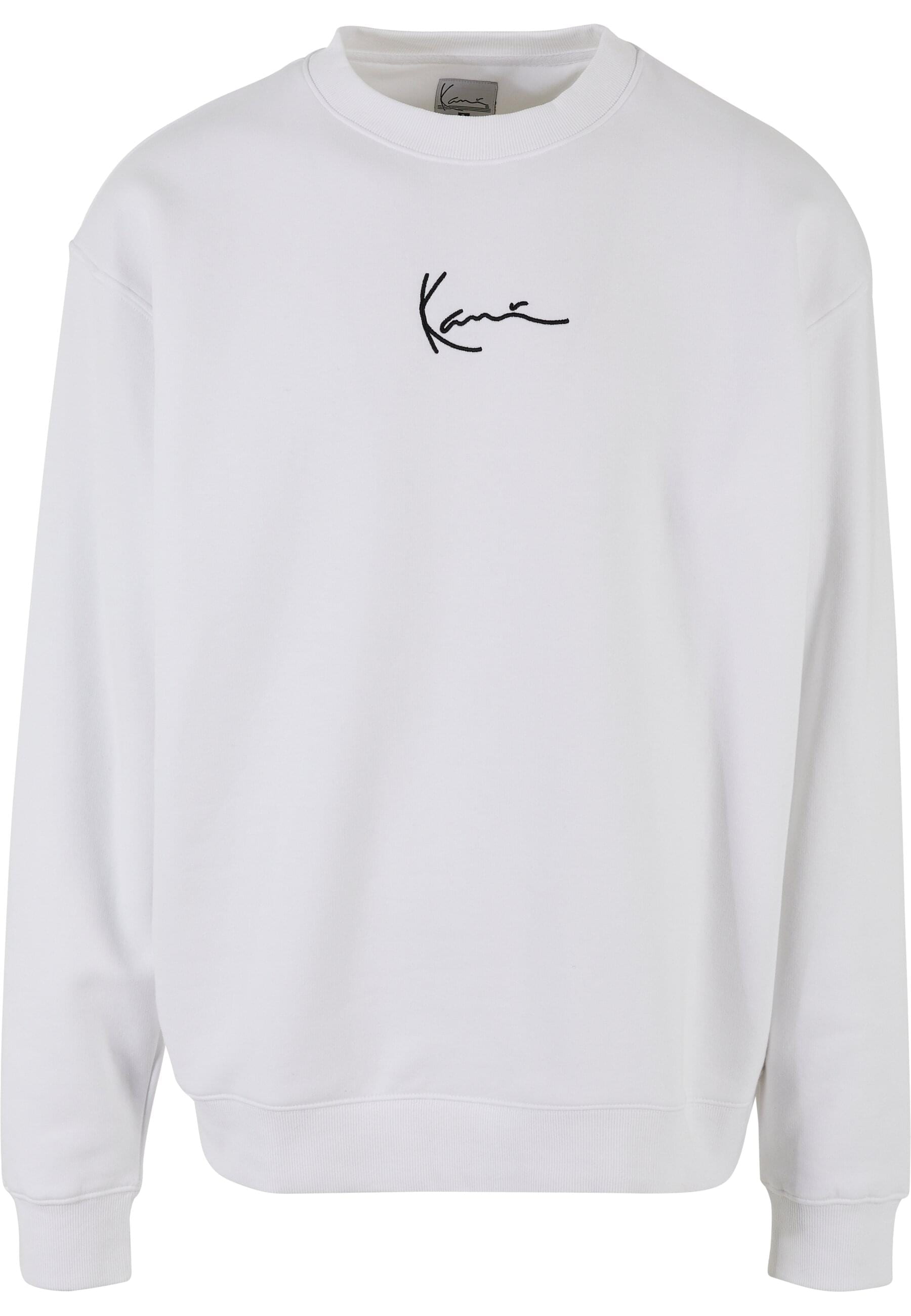 Karl Kani Rundhalspullover "Karl Kani Herren KKMQ12003WHT Small Signature C günstig online kaufen