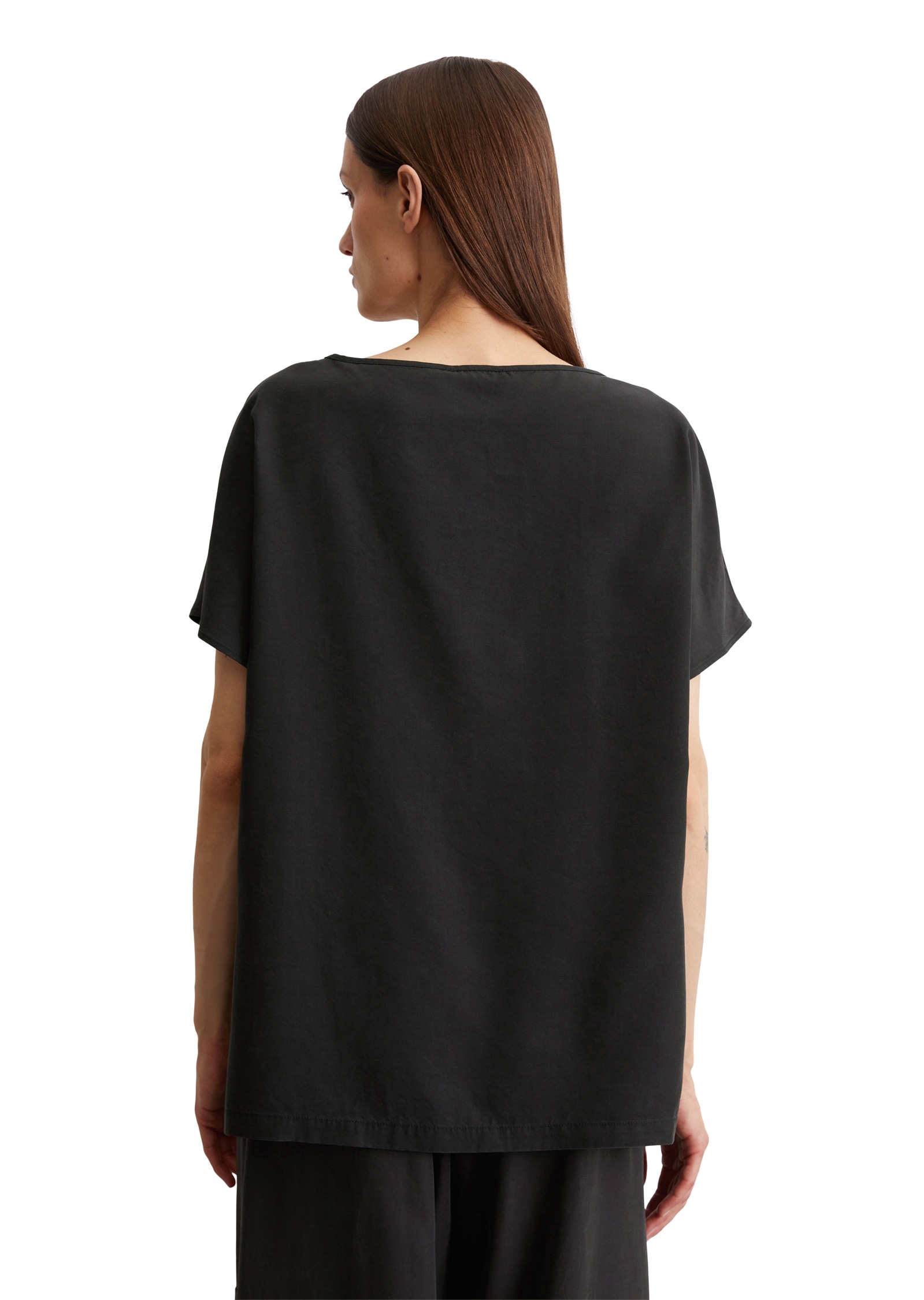 Marc O'Polo Kurzarmbluse »aus TENCEL™ Lyocell«