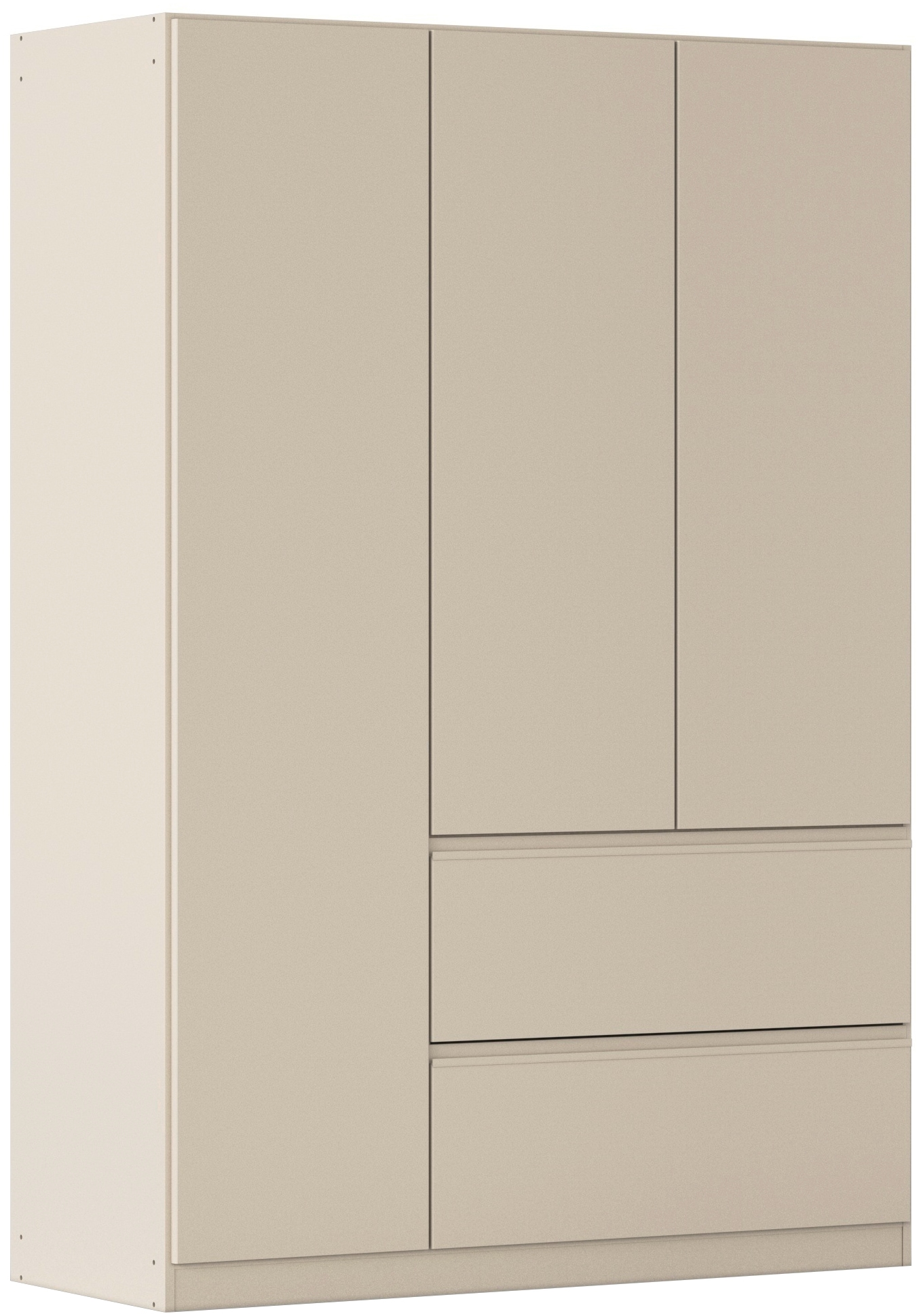 rauch "Kleiderschrank Schrank Garderobe Wäscheschrank Schlafzimmer JOEL" in 3 verschiedenen Ausstattungen BASIC/CLASSIC/PREMIUM, mit zwei Schubladen, mit Push-to-Open Funktion MADE IN GERMANY