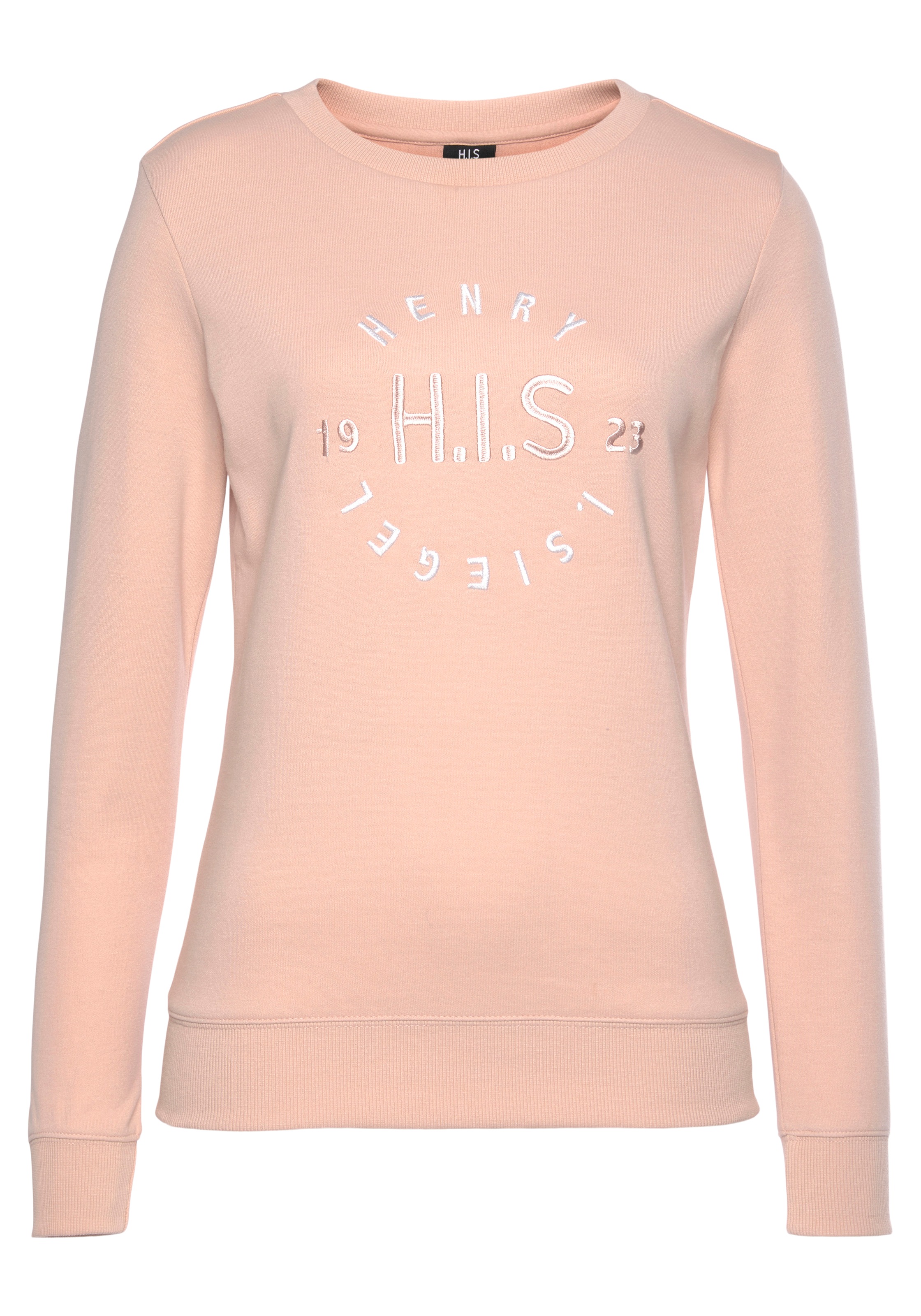 H.I.S Sweatshirt, mit großer Logo Stickerei, Loungewear günstig online kaufen
