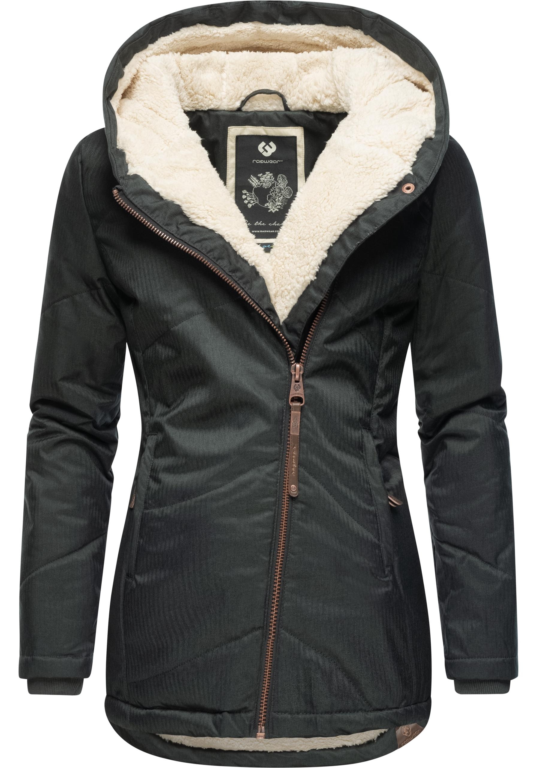 Ragwear Winterjacke "Gordon", mit Kapuze, sportliche, gefütterte Outdoorjacke m. Kapuze