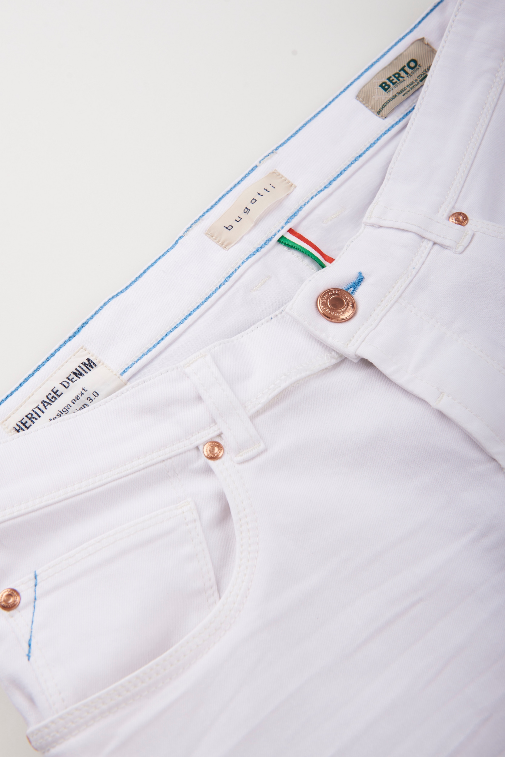 bugatti 5-Pocket-Jeans, aus elastischer Baumwolle