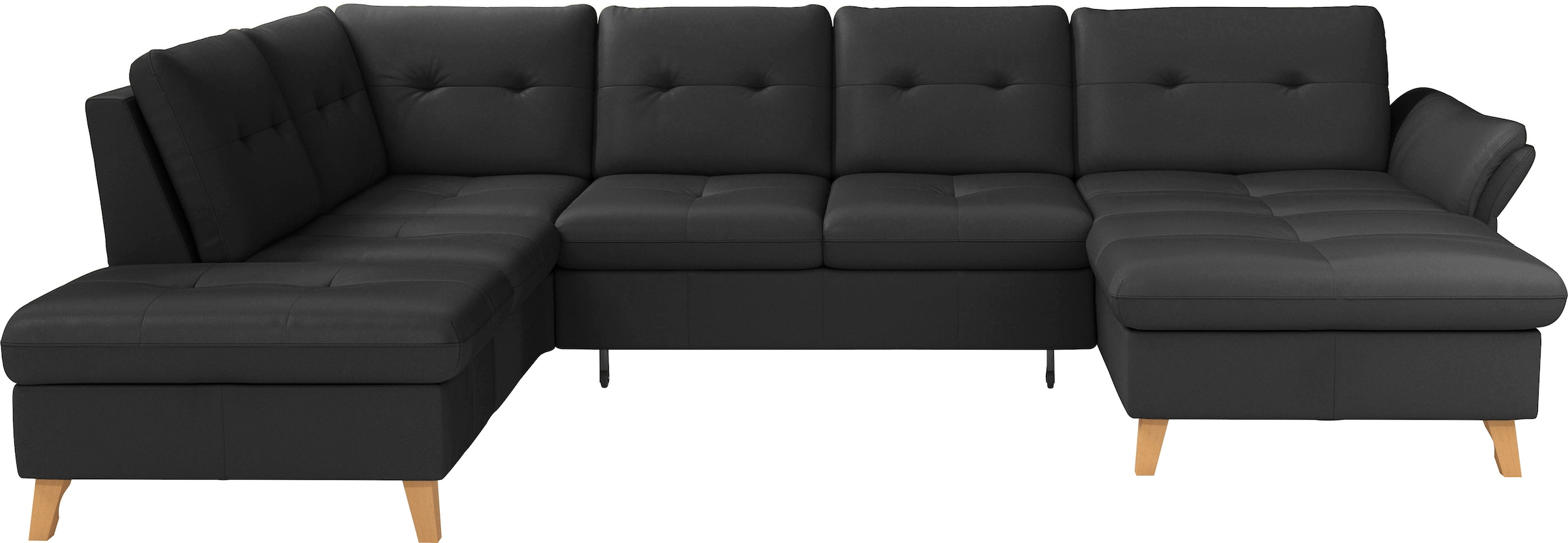sit&more Wohnlandschaft "Göteborg" inkl. Sitztiefenverstellung, wahlweise mit Bettfunktion & Bettkasten