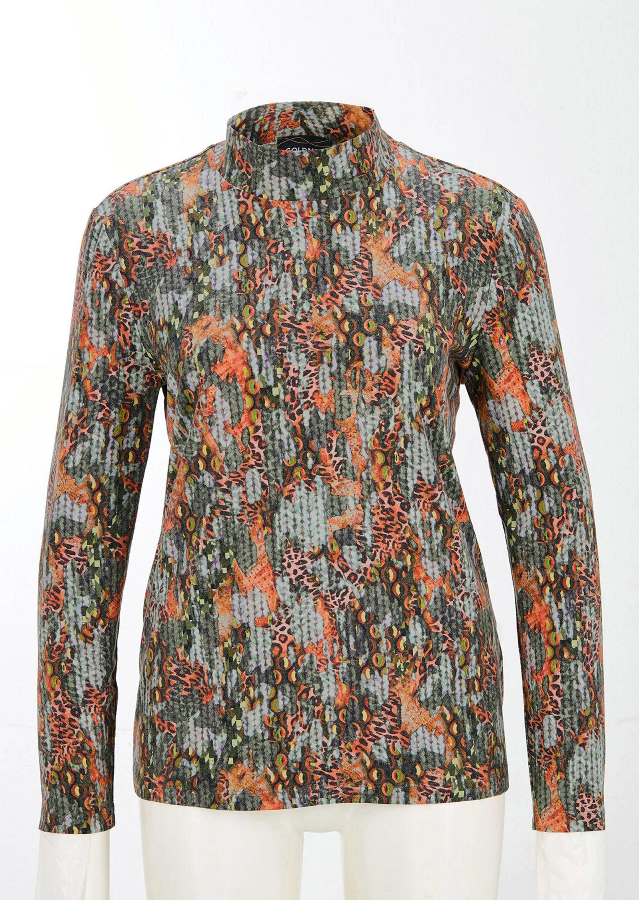GOLDNER Langarmshirt »Kurzgröße Jersey-Shirt in Flausch-Qualität«