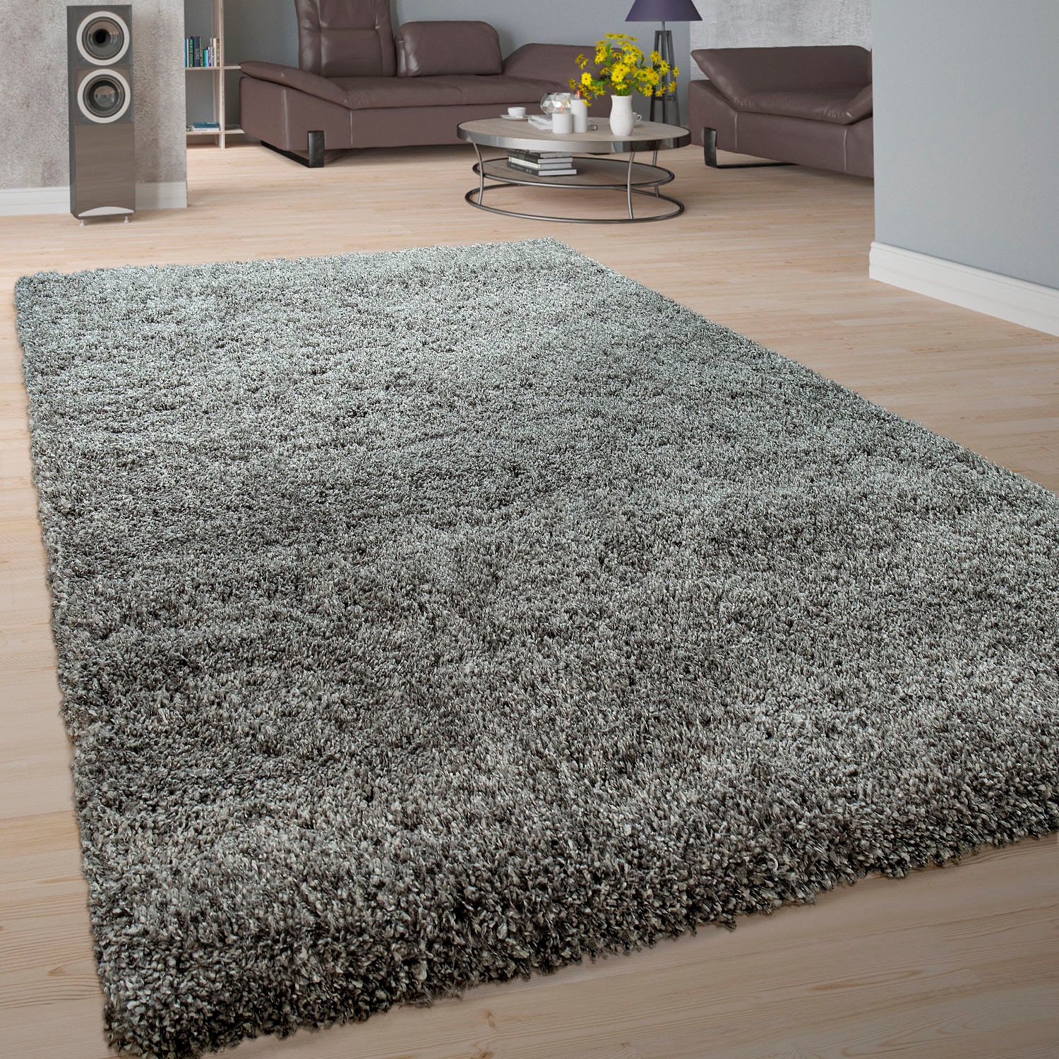 Paco Home Hochflor-Teppich »Next 570«, rechteckig, weicher Hochflor-Shaggy, ein echter Kuschelteppich, mit Effektgarn