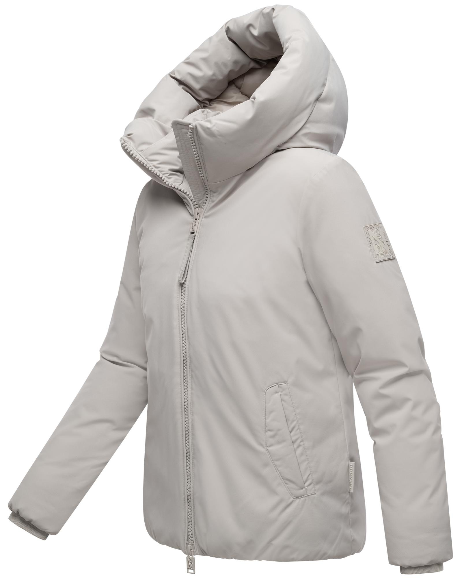 Navahoo Winterjacke »Blütenlicht 14«, mit Kapuze, Warme Damenjacke mit hohem Kragen