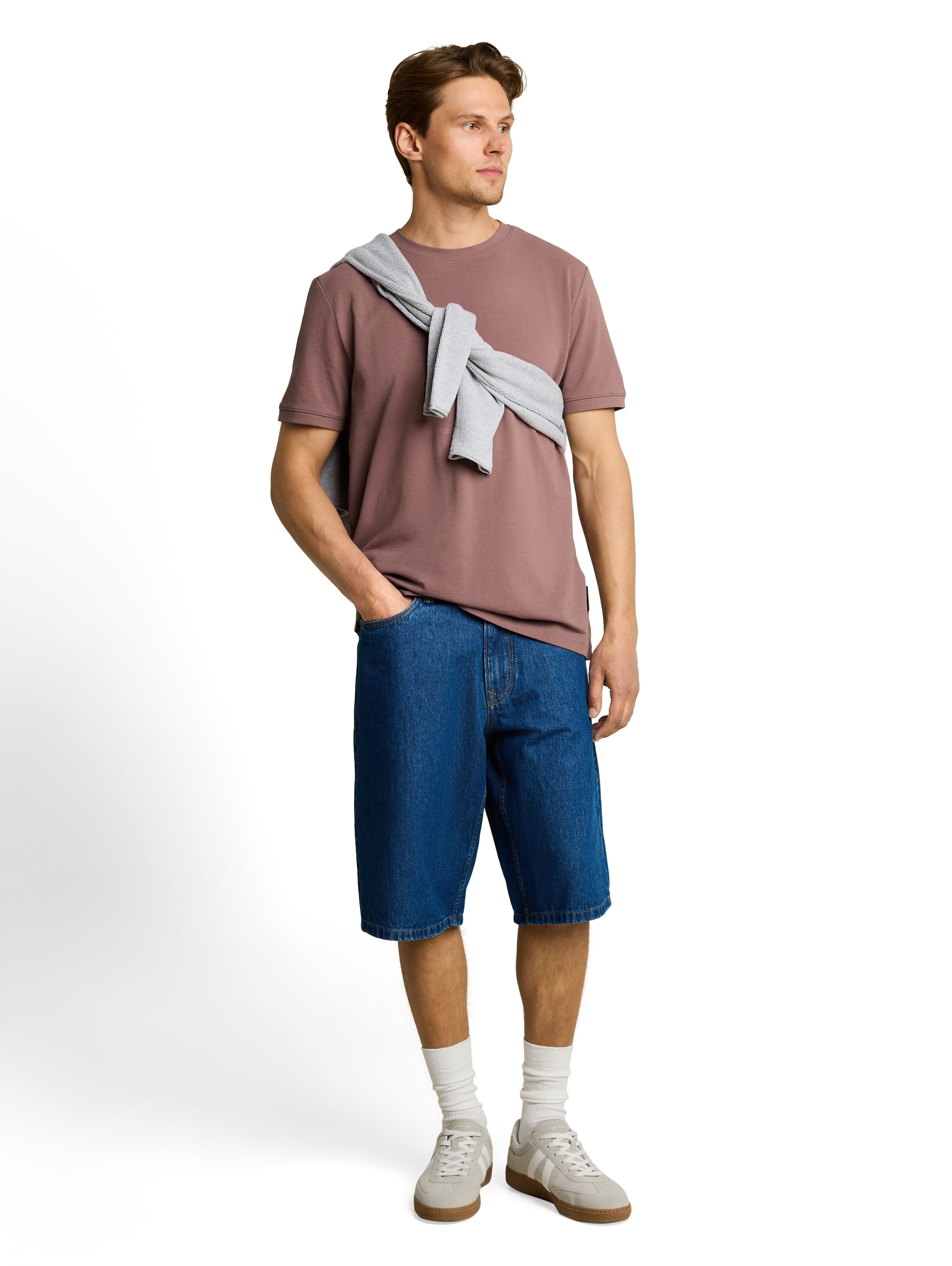 TOM TAILOR Denim Rundhalsshirt