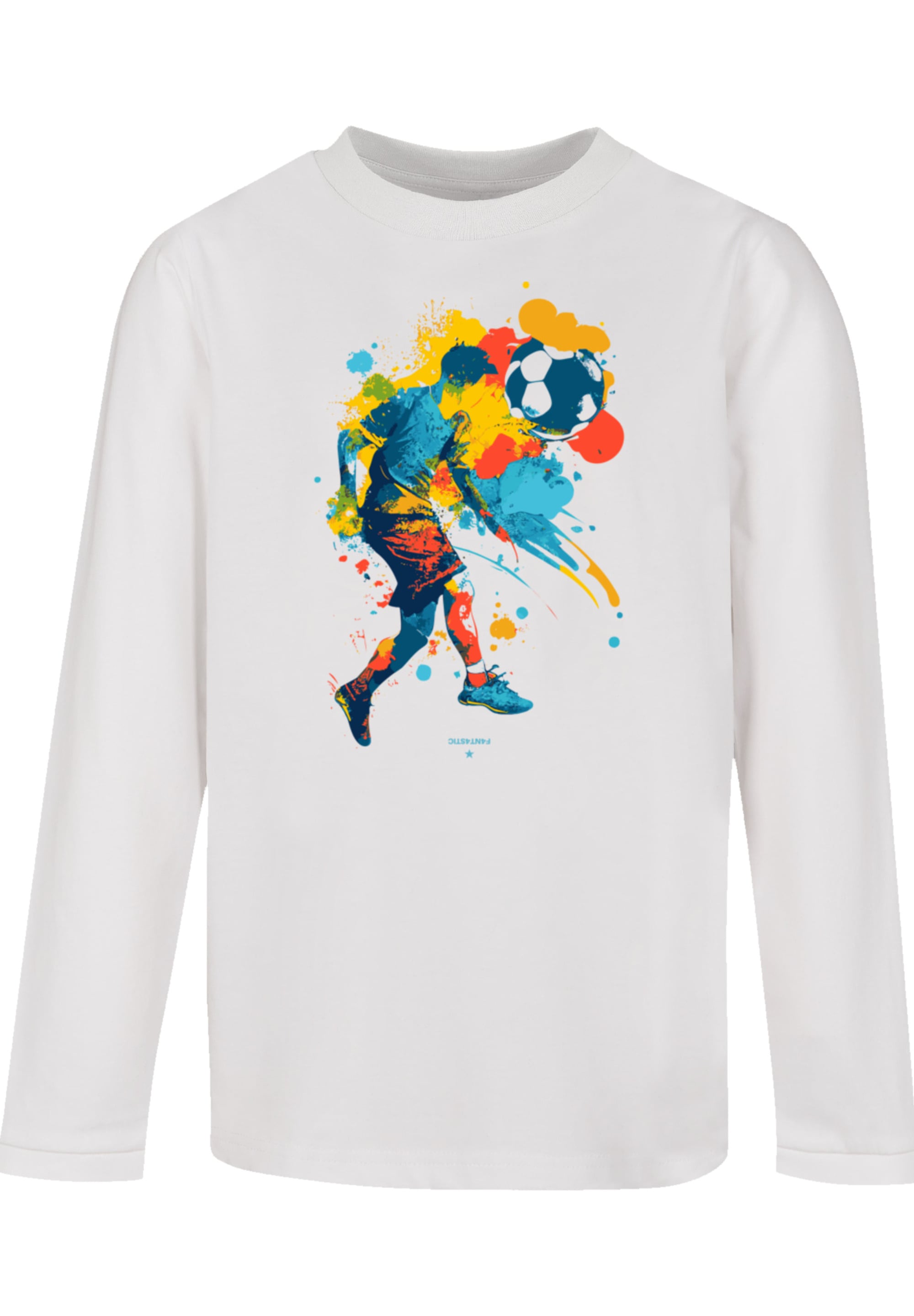 F4NT4STIC T-Shirt »Fußballer bunt«, Print