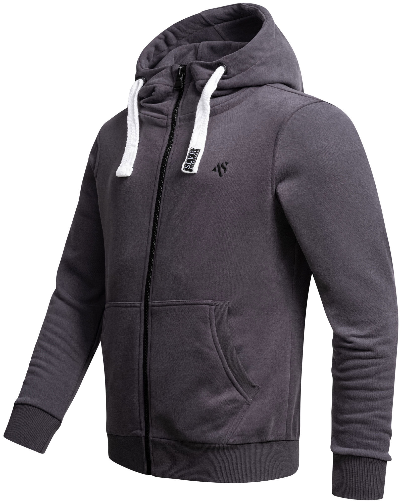 Alessandro Salvarini Sweatjacke »ASVinzent«, warmer Hoodie