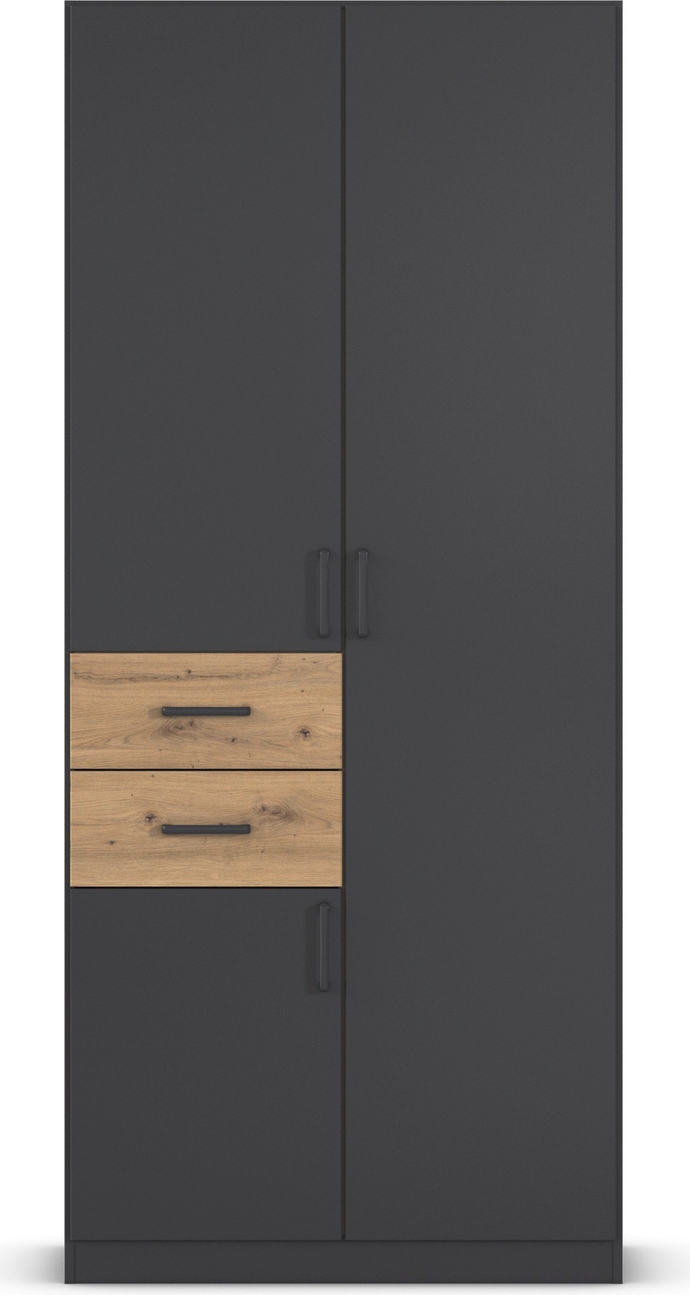 Thumbnail - rauch Drehtürenschrank "Kleiderschrank Schrank Garderobe MAIKA mit Dekor-Front", 2 Schubladen, in verschiedenen Breiten,...
