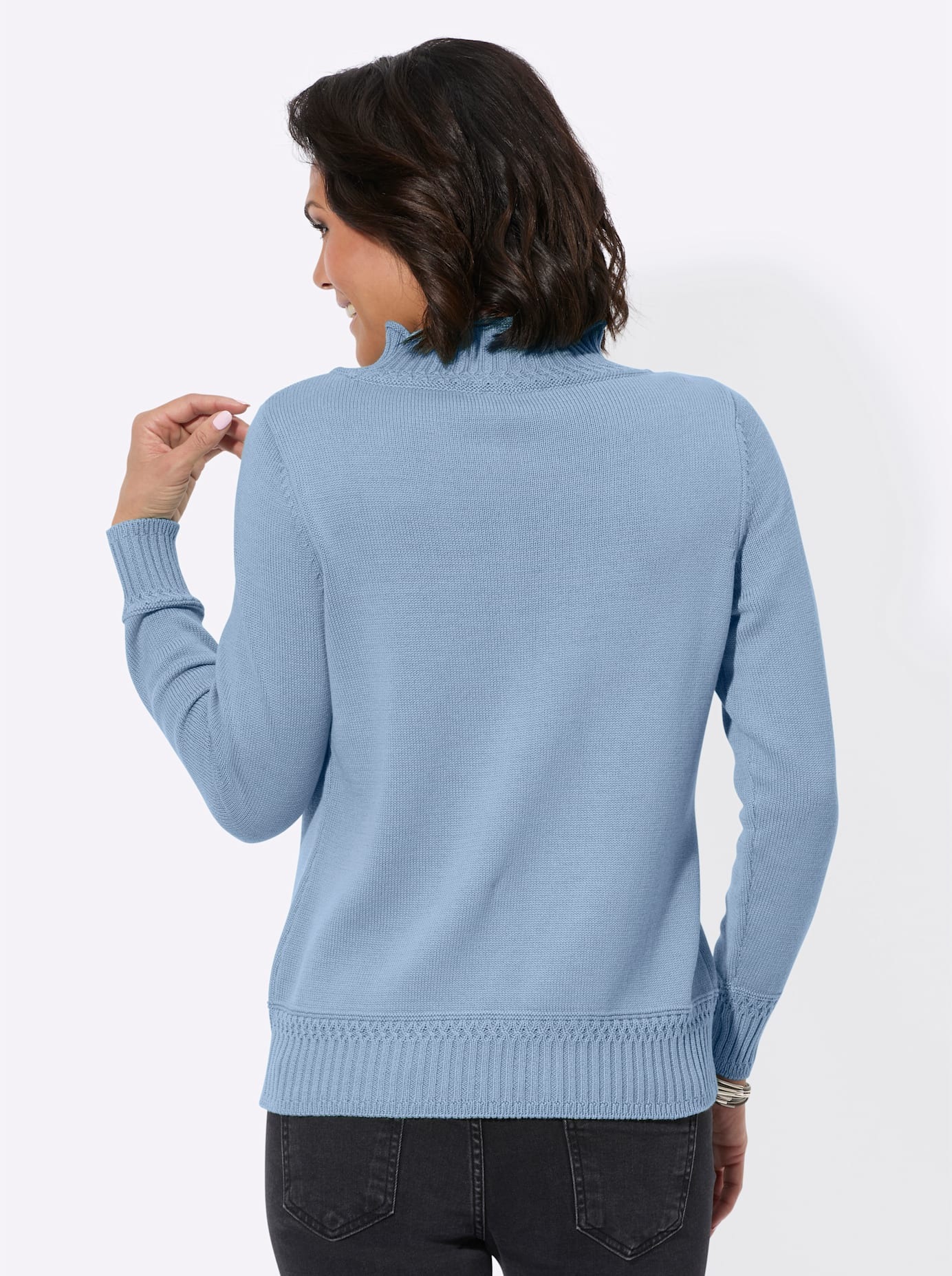 Casual Looks Stehkragenpullover "Stehkragen-Pullover" günstig online kaufen