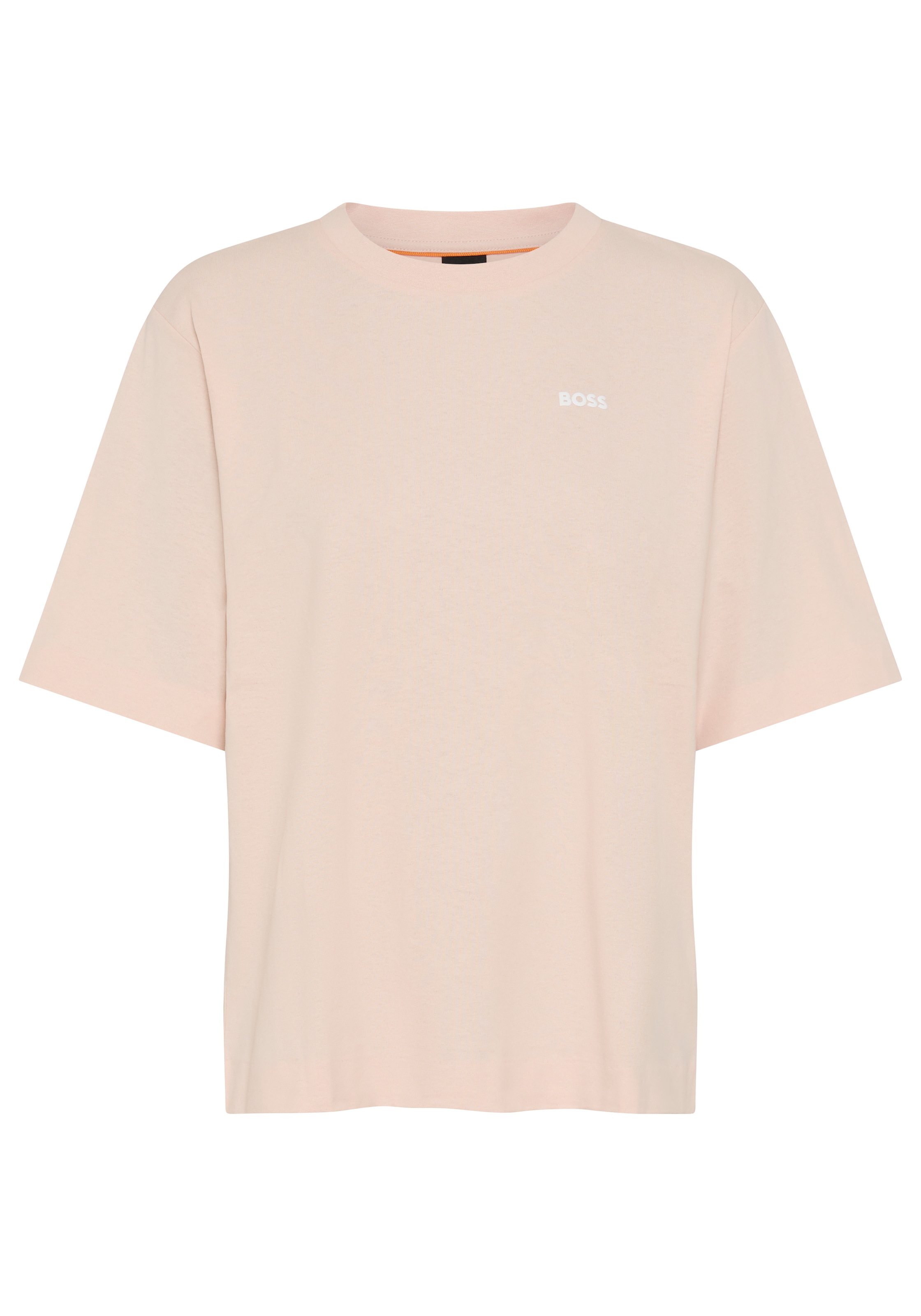 BOSS ORANGE T-Shirt »Eregular Premium Damenmode« mit Logo-Detail, Relaxed Fit