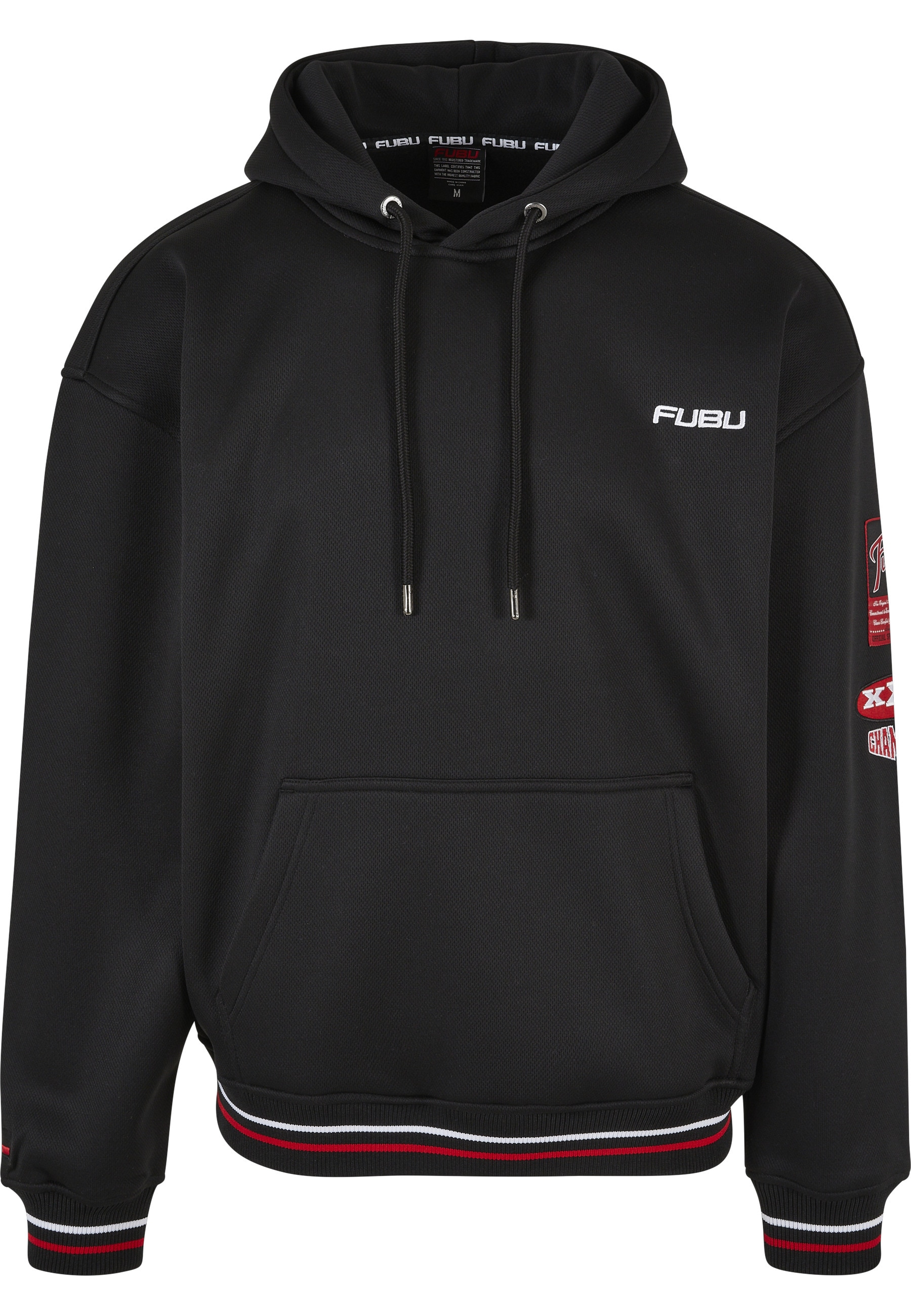 Fubu Kapuzensweatshirt "Fubu Herren FM233-012-2 FUBU Corporate Mesh Hoodie", 1 Stk.