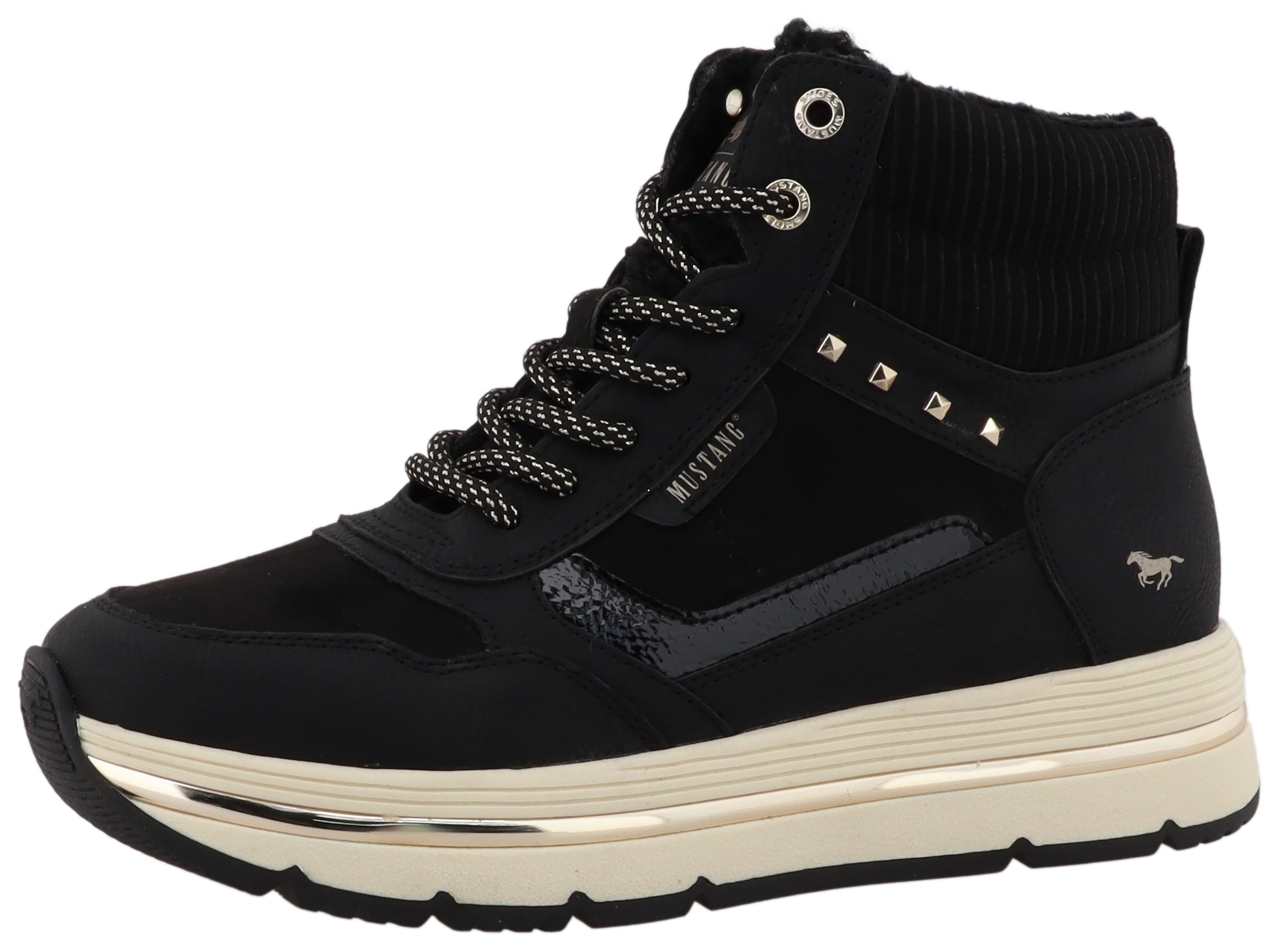 Mustang Shoes Winterboots "Noelle" Plateausneaker, Winterboots mit Warmfutt günstig online kaufen