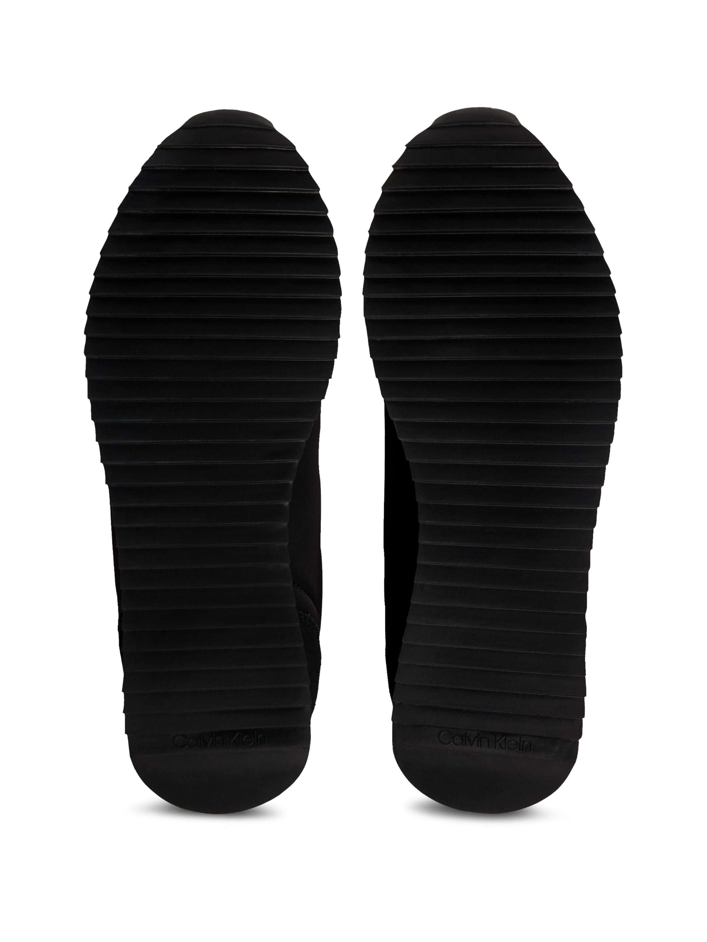 Calvin Klein Jeans Sneaker »RETRO RUNNER LACE UP NY-SU«, Freizeitschuh, Halbschuh, Schnürschuh mit seitlichem CK-Logo