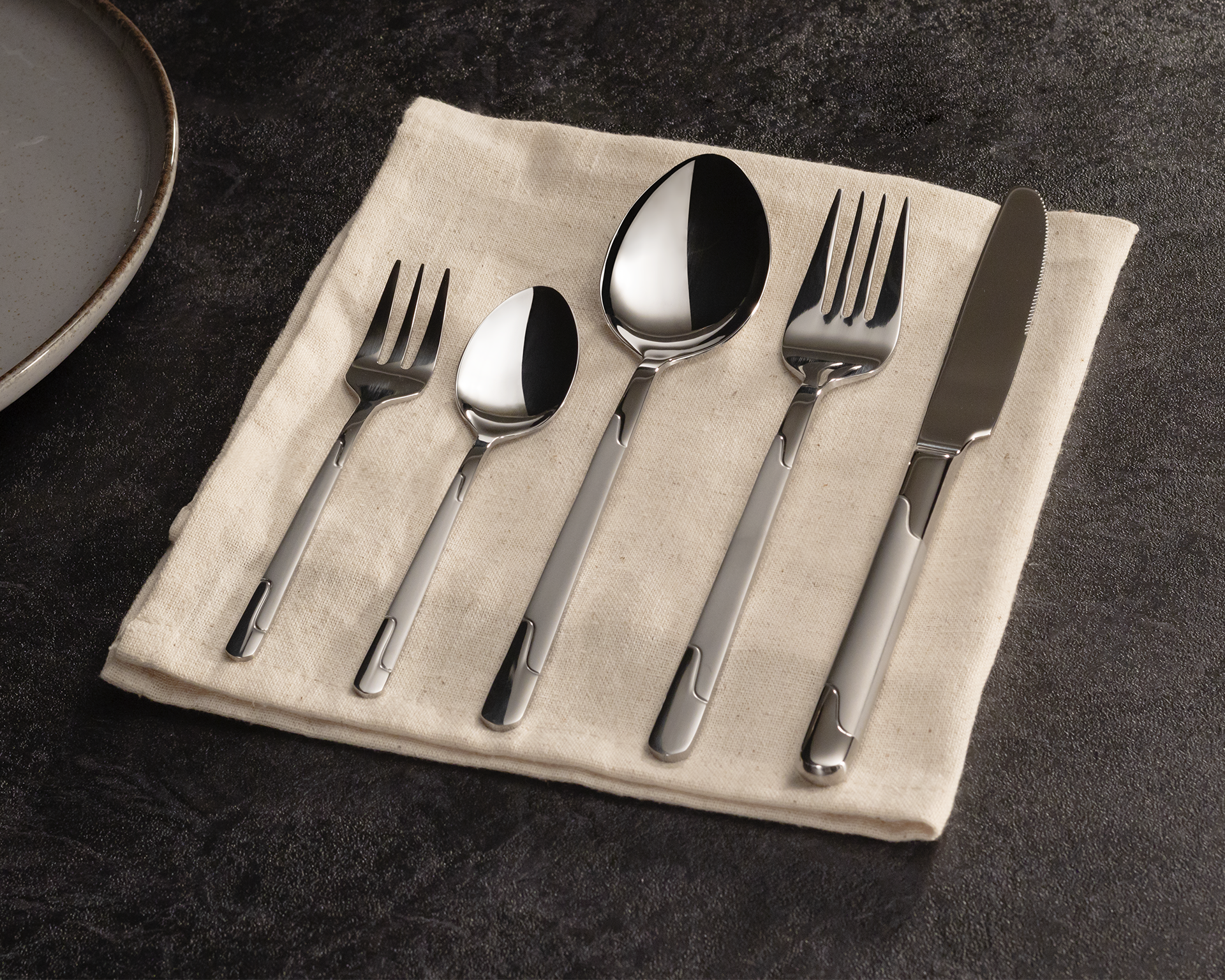 KING Besteck-Set ""HMC"" 2,5 mm, Edelstahl 18/0, inkl. Besteck-Etui, für 6 günstig online kaufen