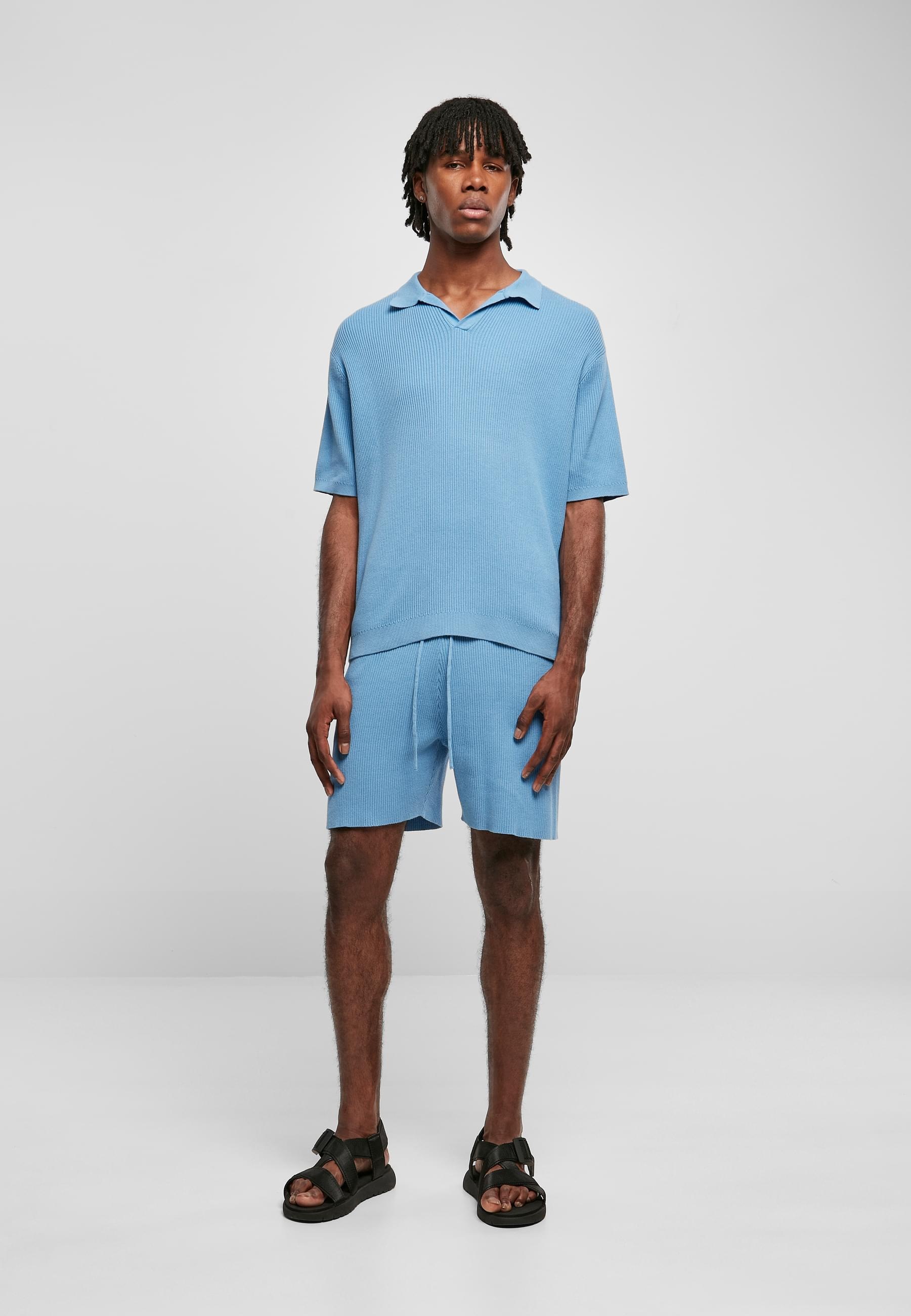 URBAN CLASSICS Shorts »Urban Classics Herren Ribbed Shorts«, (1 tlg.)