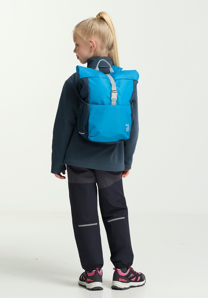 Kinderrucksack JACK WOLFSKIN "ISLAND MINI 10", aurorablau, Rucksäcke, Kinder, onesize, Obermaterial: 100% Polyester. Futter: 100% Polyester 3
