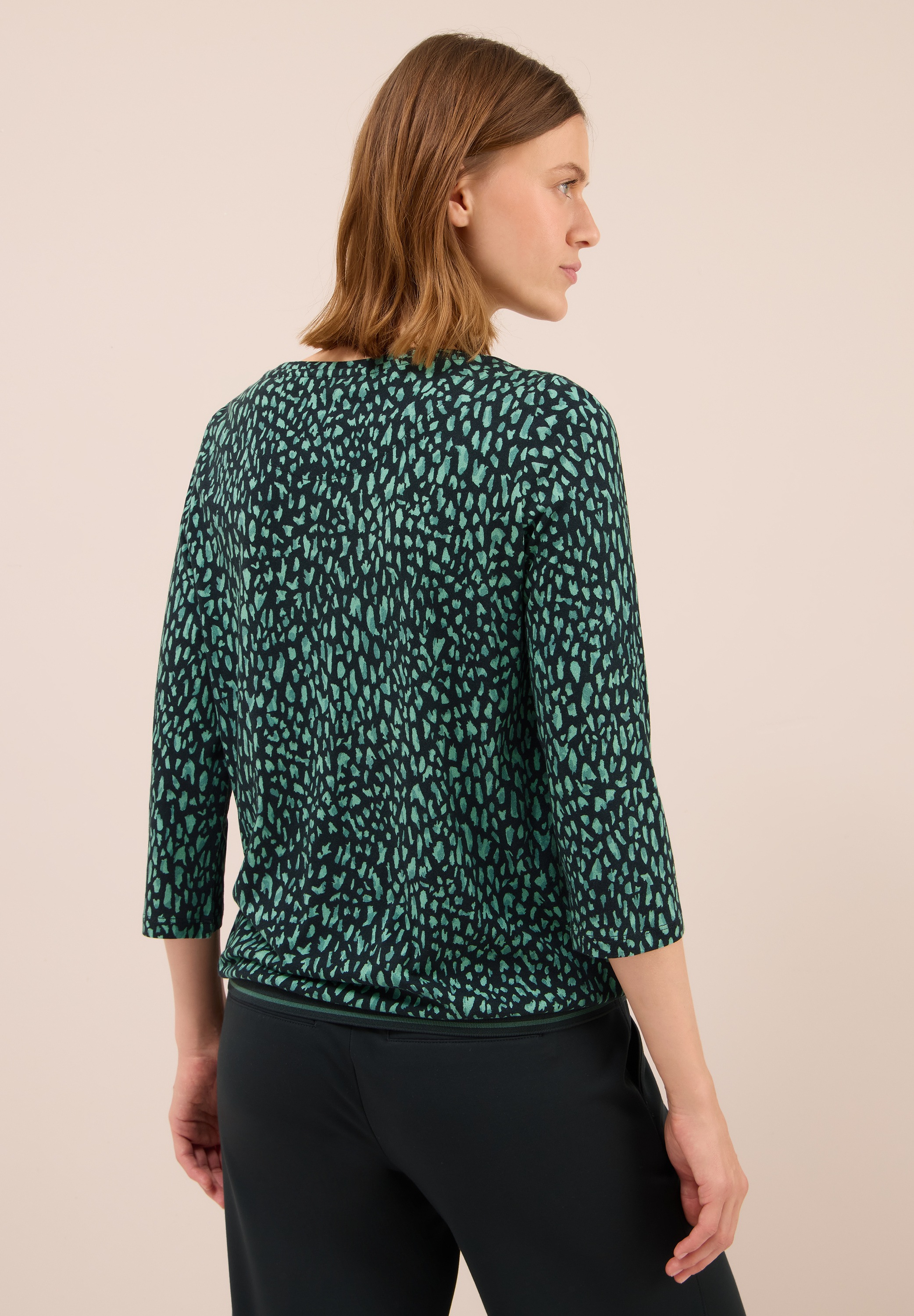 Cecil Langarmshirt, aus Baumwolle mit Stretchante günstig online kaufen