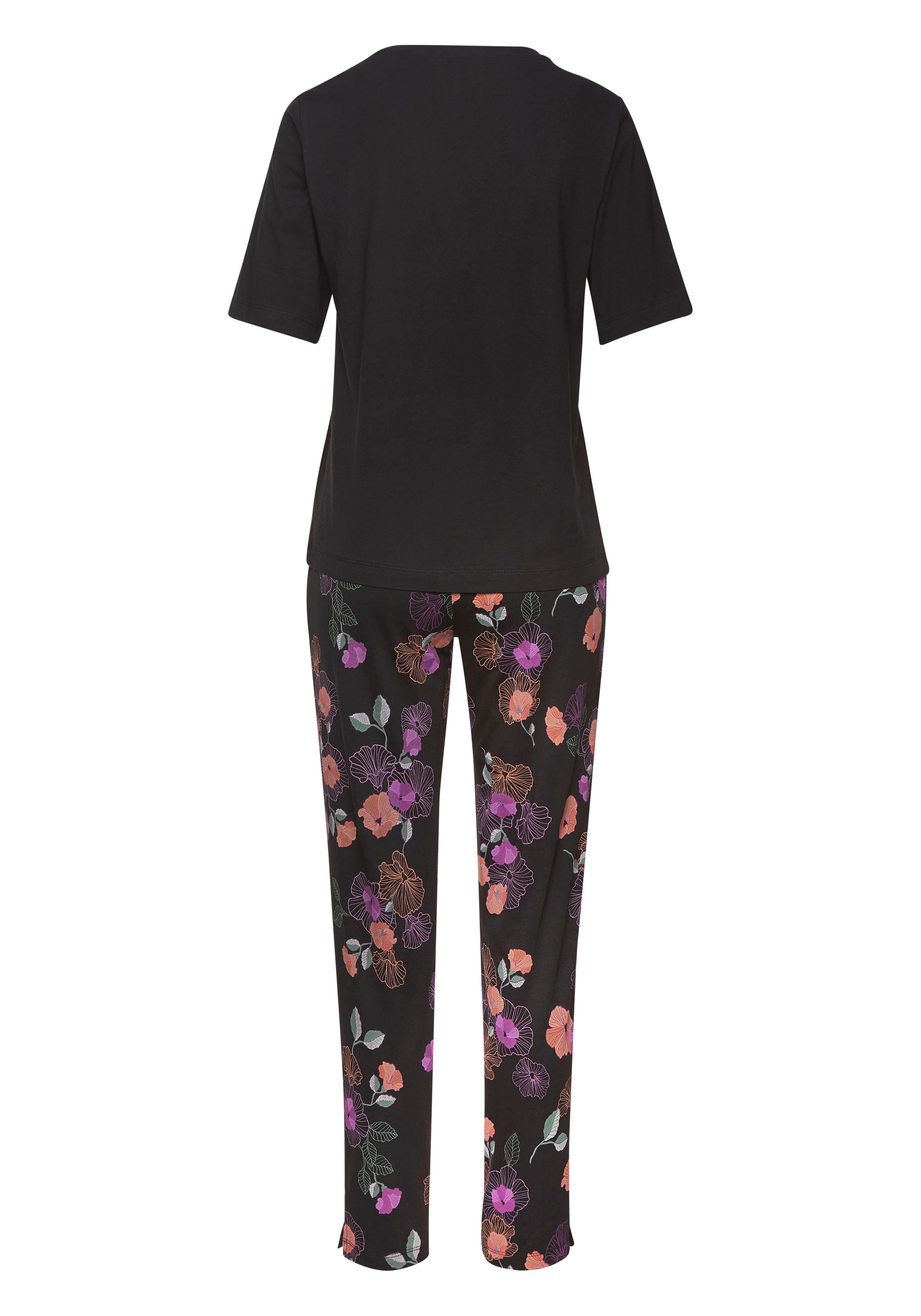 Thumbnail - Vivance Dreams Pyjama, (2 tlg.), mit Blumen-Druck