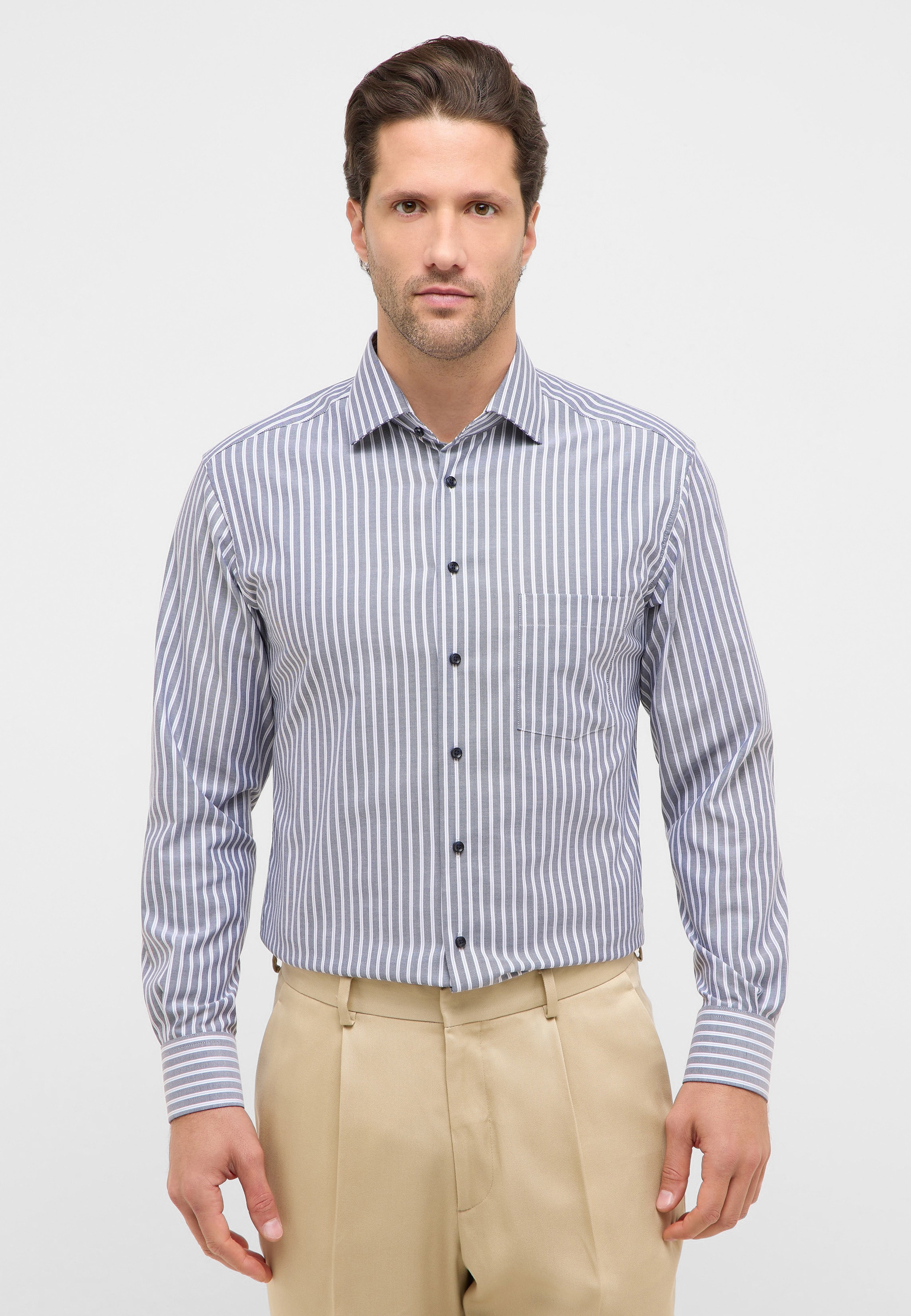 Eterna Langarmhemd "MODERN FIT" NON IRON (bügelfrei) günstig online kaufen