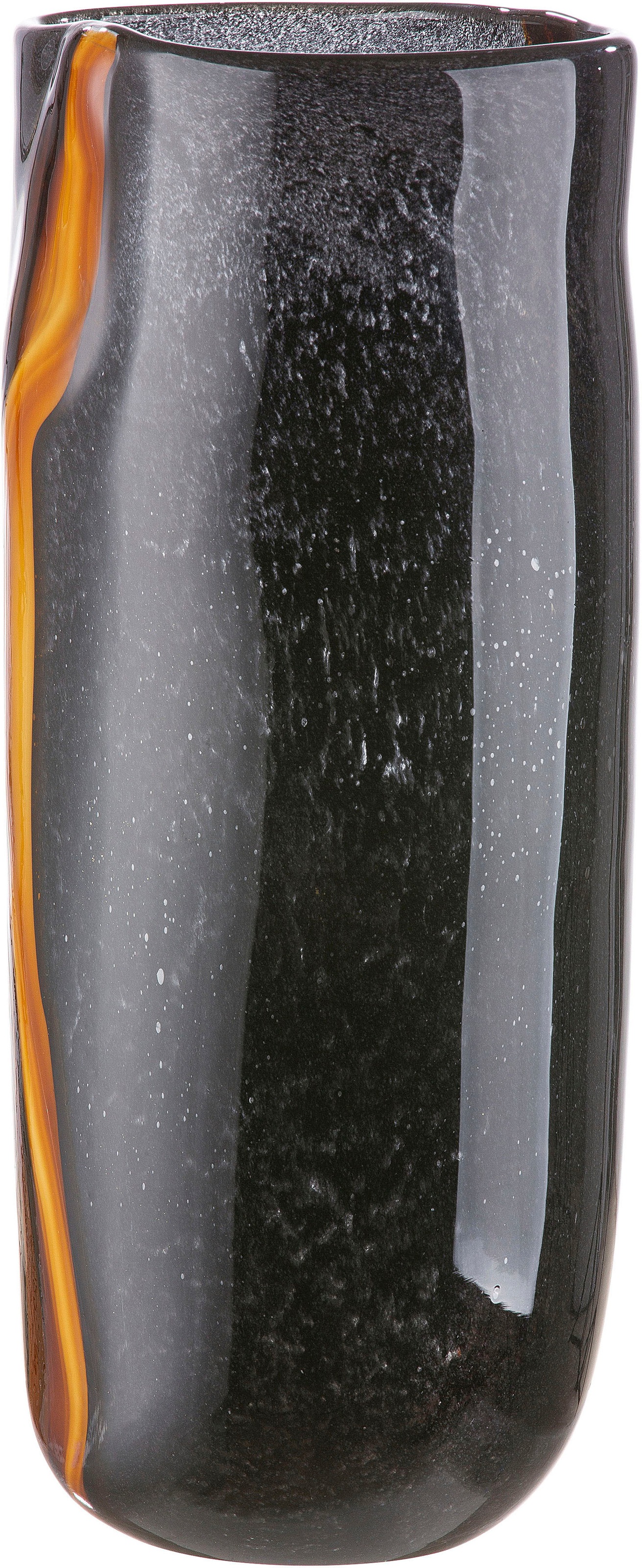Casablanca by Gilde Tischvase »Turmalin«, (1 St.), dekorative Vase aus Glas, Blumenvase