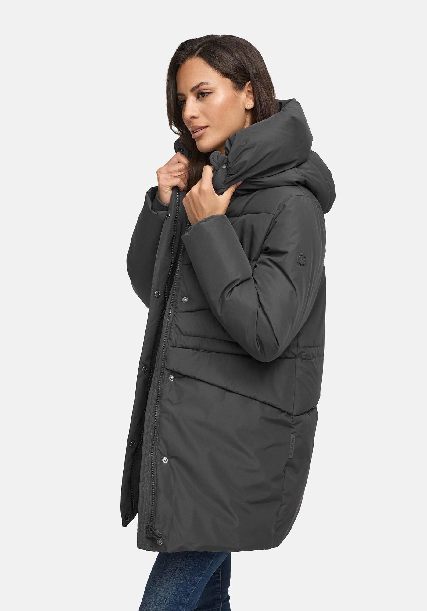Marikoo Winterjacke "Delilah" mit kuschelig warmem Teddyfleece und hohem Kr günstig online kaufen