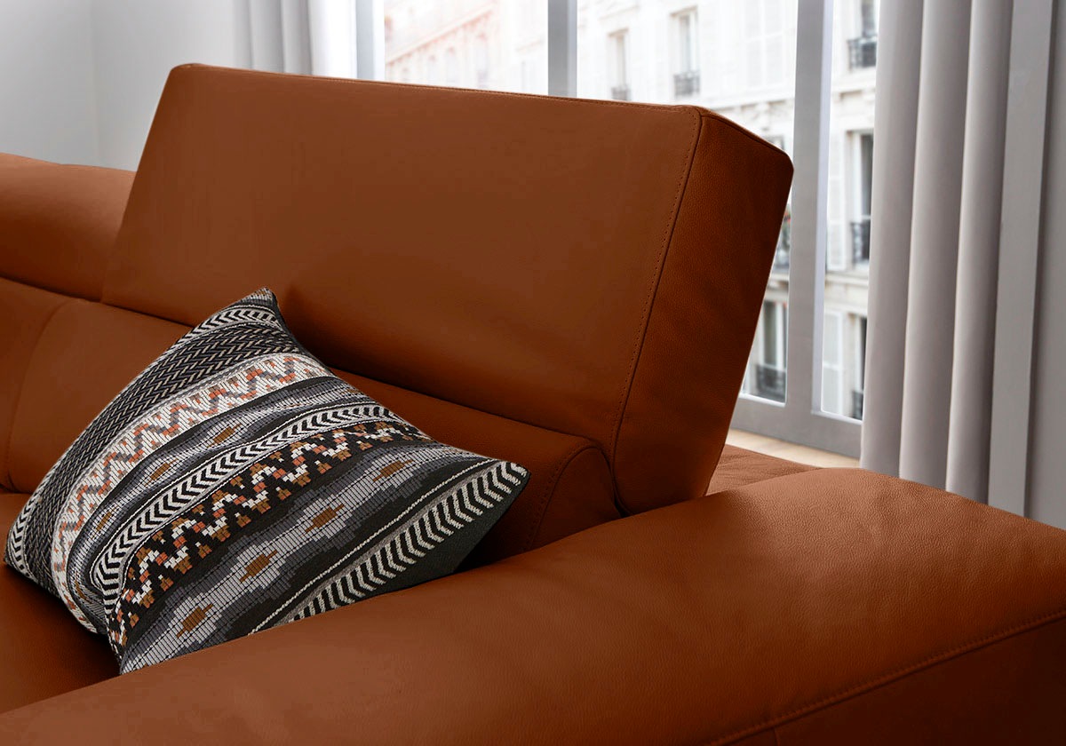 W.SCHILLIG Piedroo Corner Sofa Cognac 5
