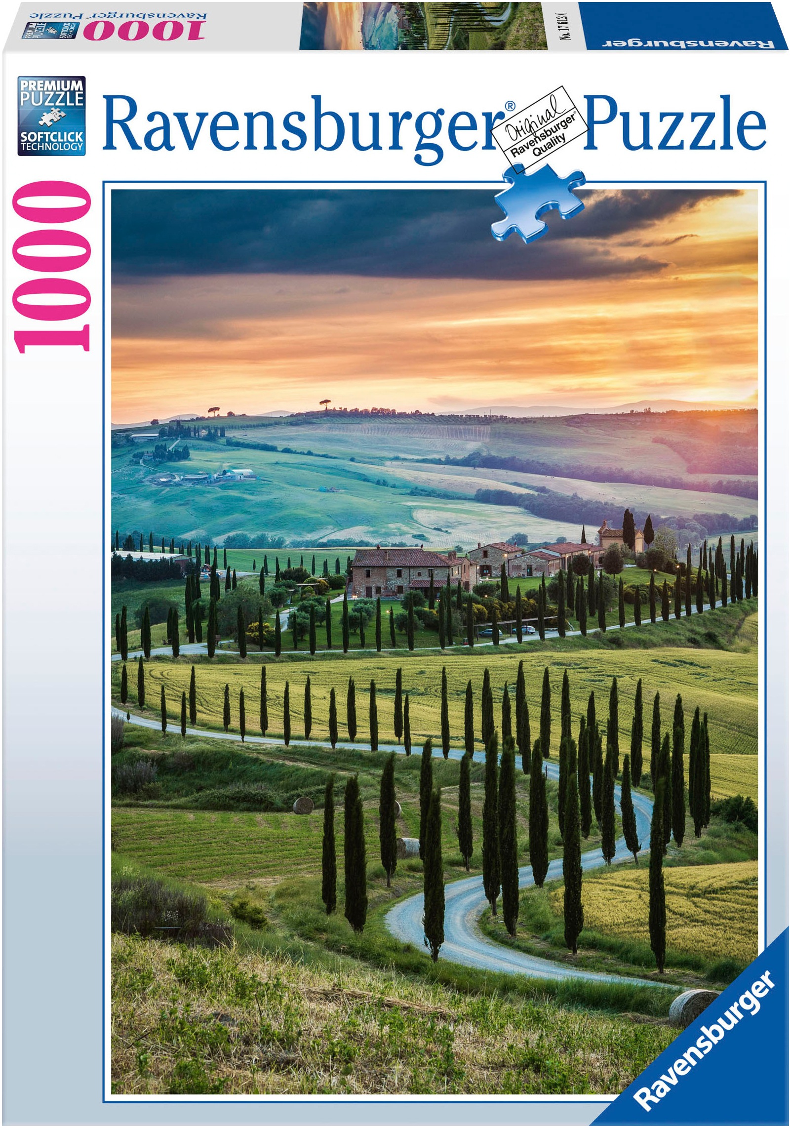 Puzzle »Val d'Orcia, Toskana«, Made in Germany, FSC® - schützt Wald - weltweit