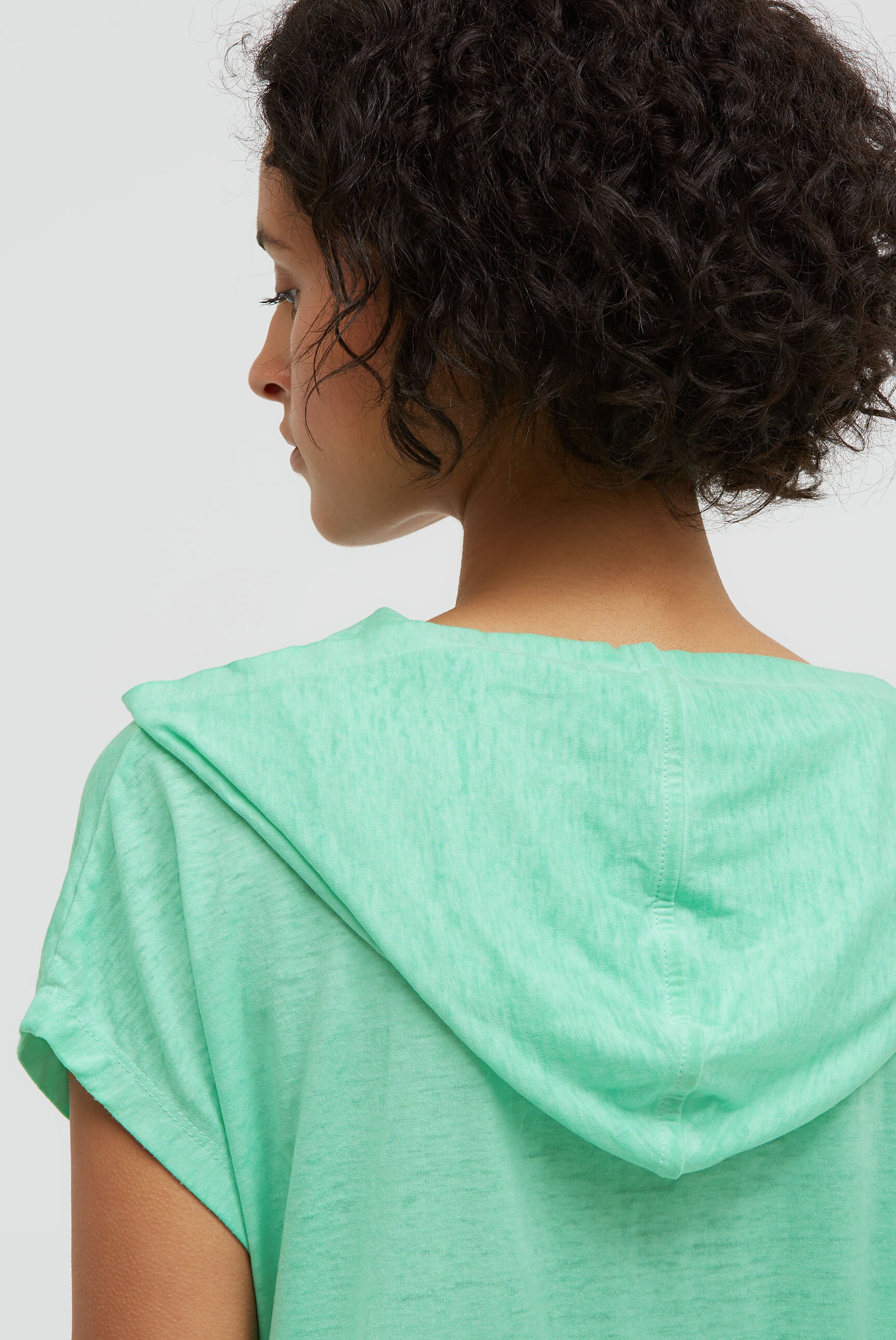 SOCCX Kapuzenshirt mit überschnittener Schulter
