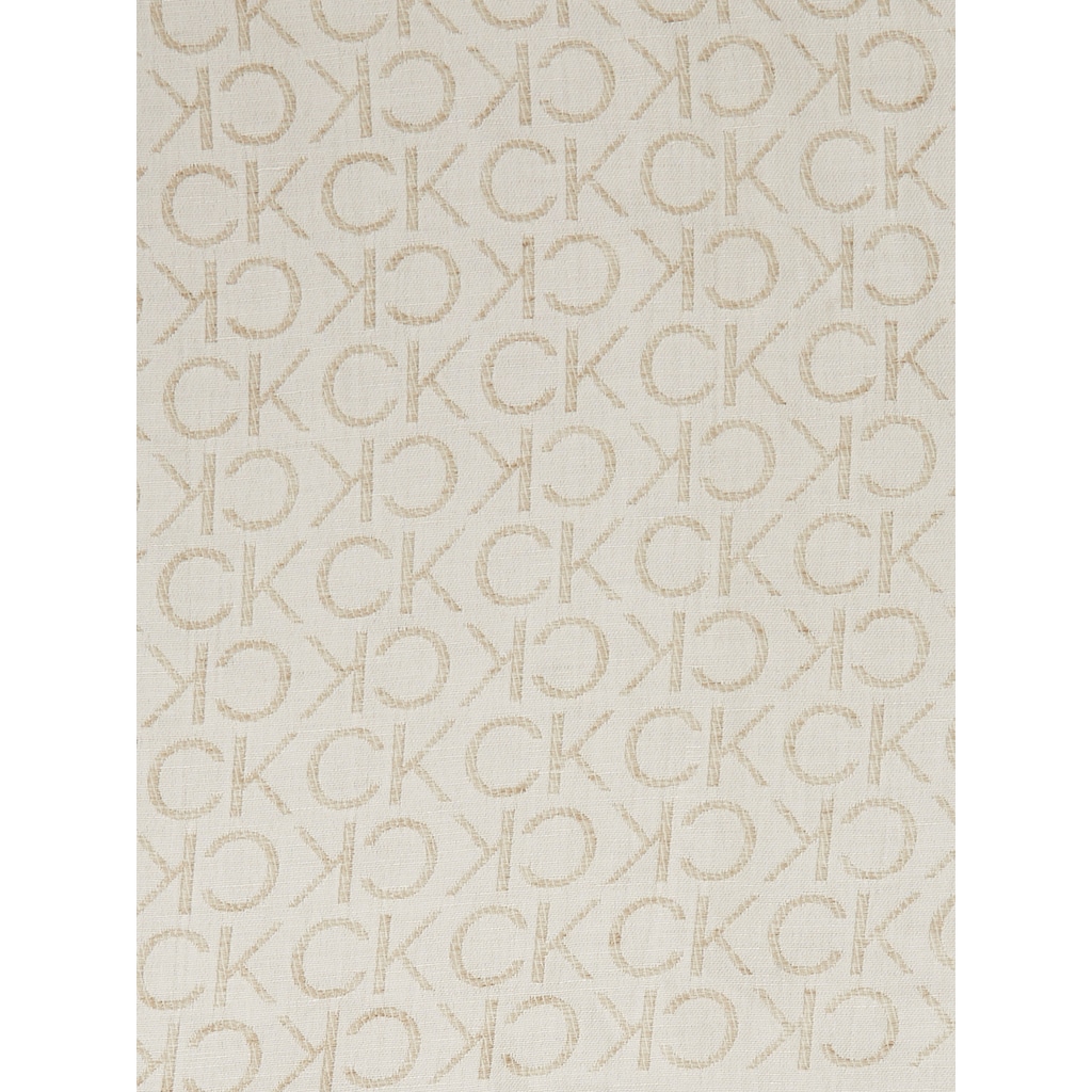 Calvin Klein Modeschal »JACQUARD LINEN STOLE 70X180«