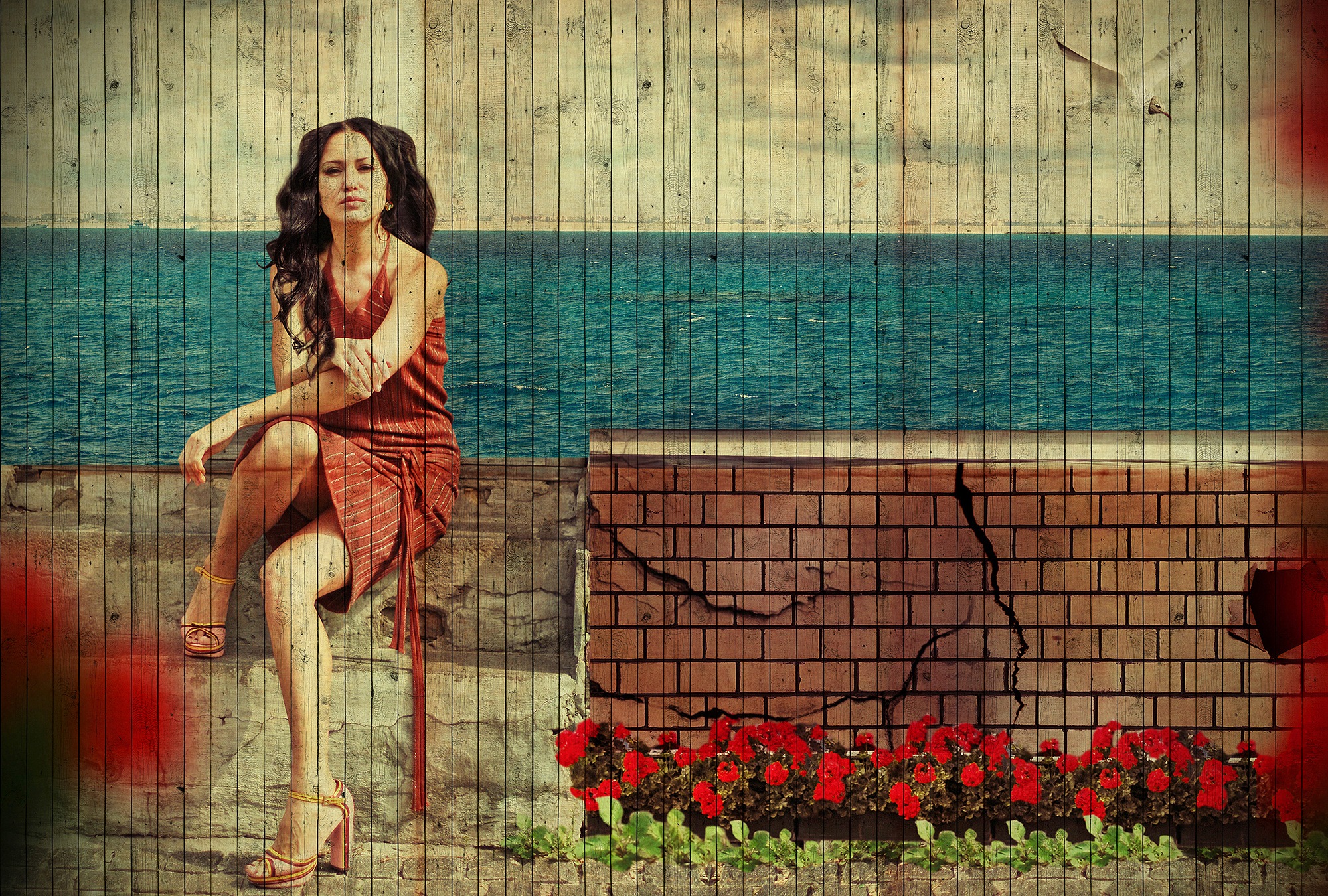 living walls Fototapetas »Walls by Patel Havana 3« ...