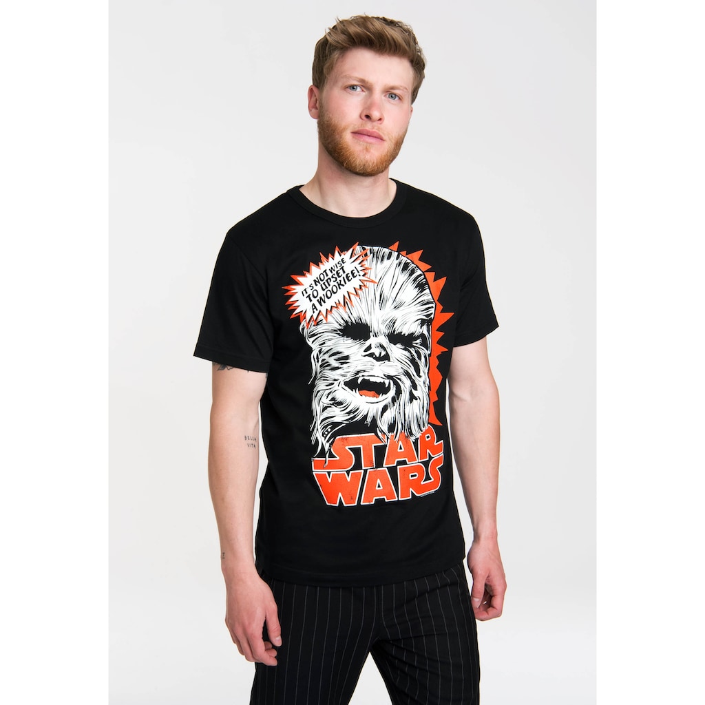 LOGOSHIRT T-Shirt »Chewbacca - Krieg der Sterne«