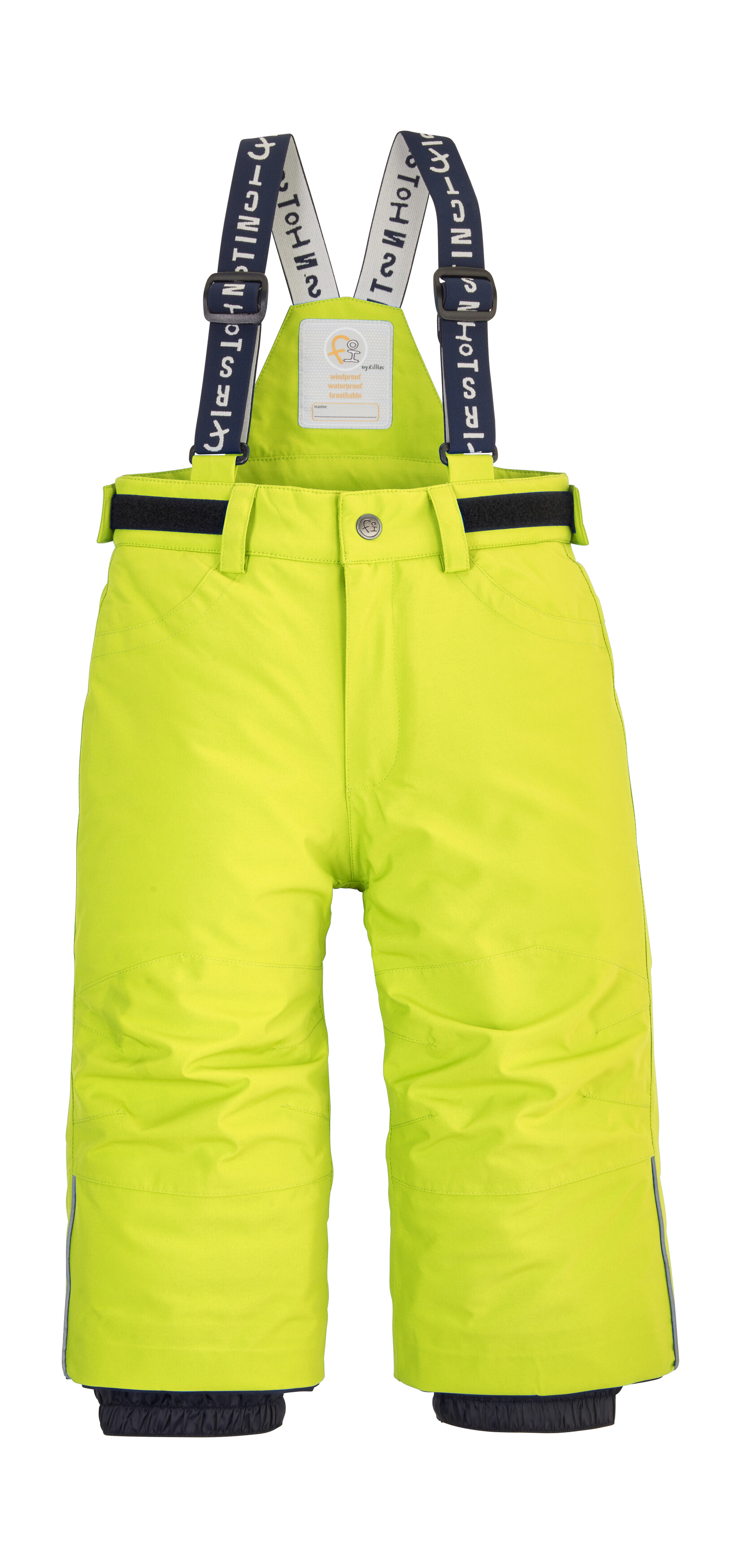 first instinct by killtec Skihose "FISW 33 MNS SKI PNTS" Wasserdichte Funktionshose mit Fleece, Schneefang und Grow-Up-Funktion