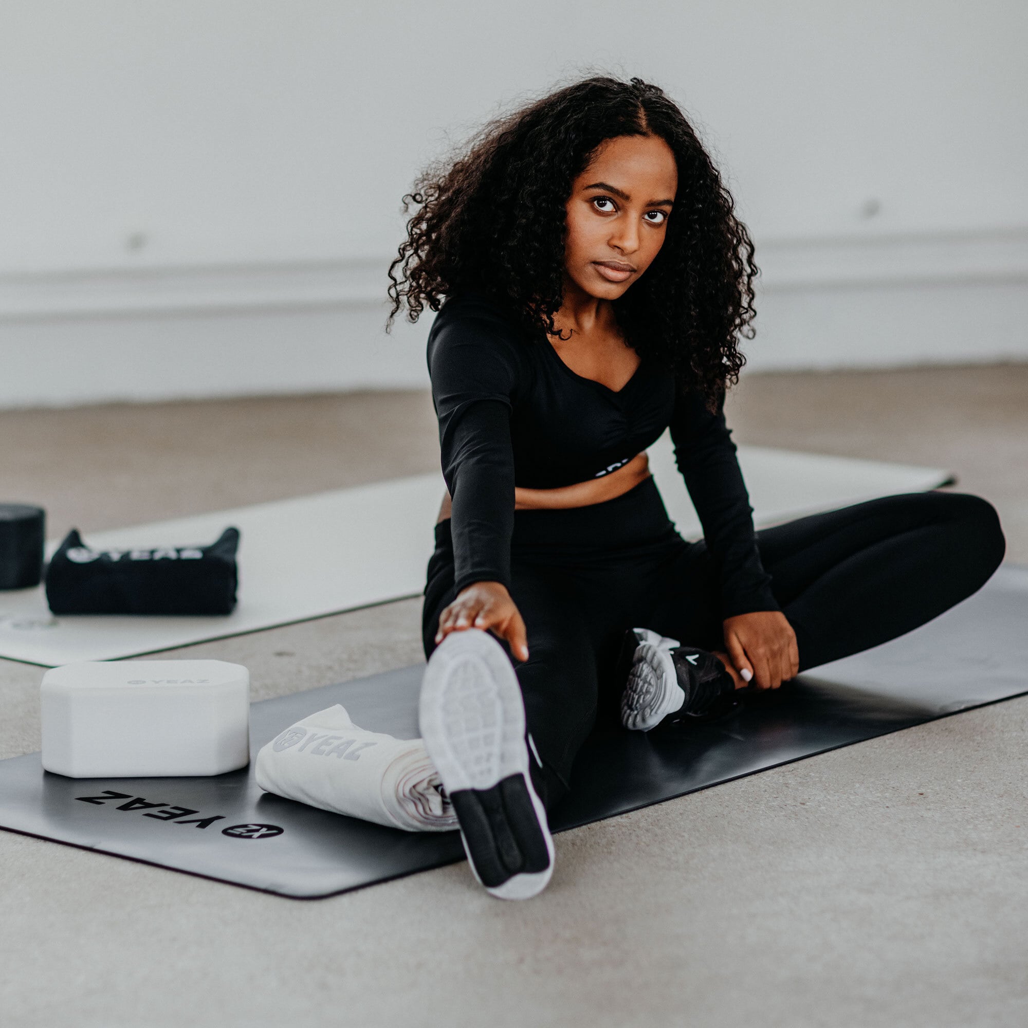 YEAZ Yogamatte »Yoga- & Fitness-Matte AURA«