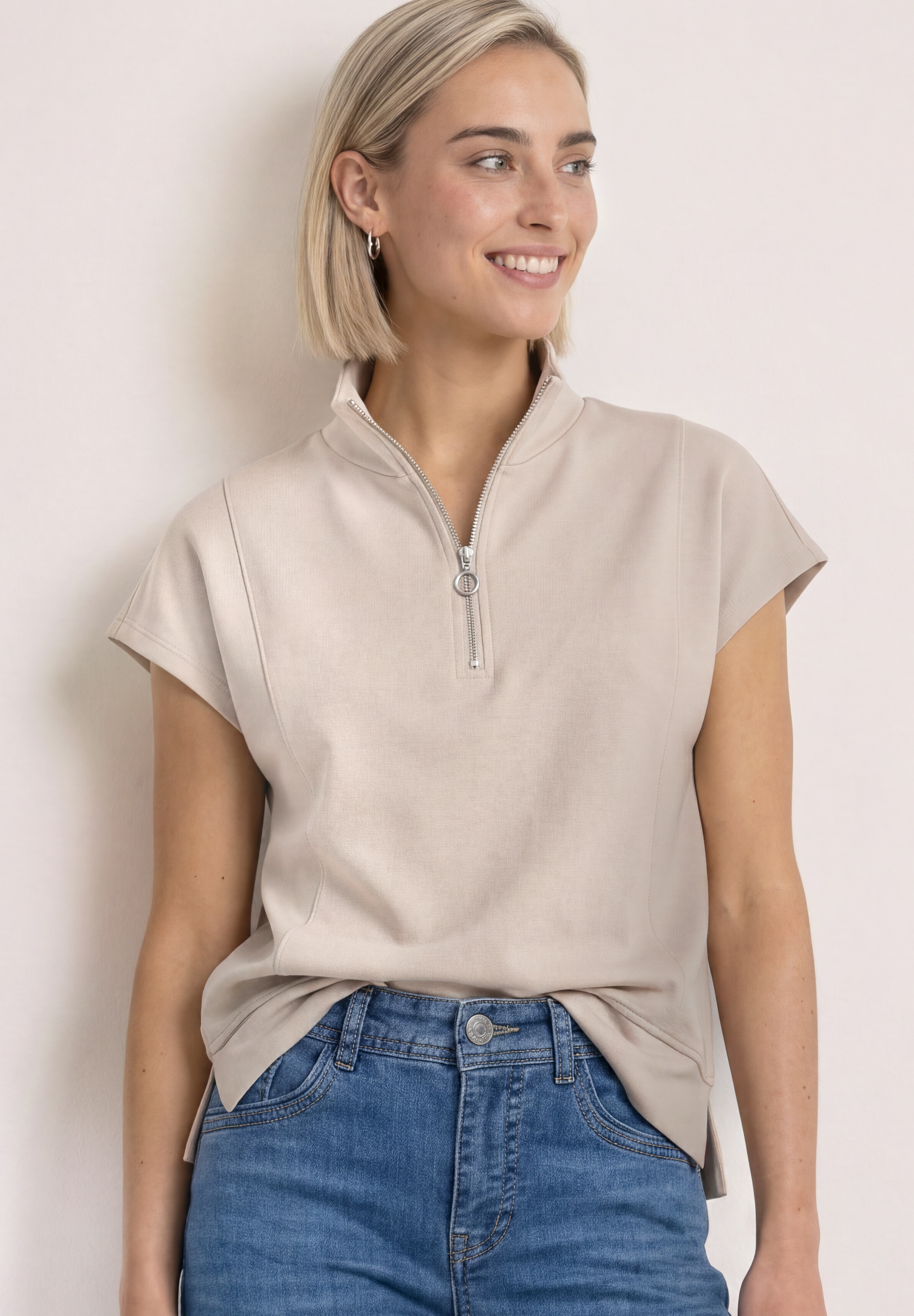 STREET ONE Tanktop in Unifarbe